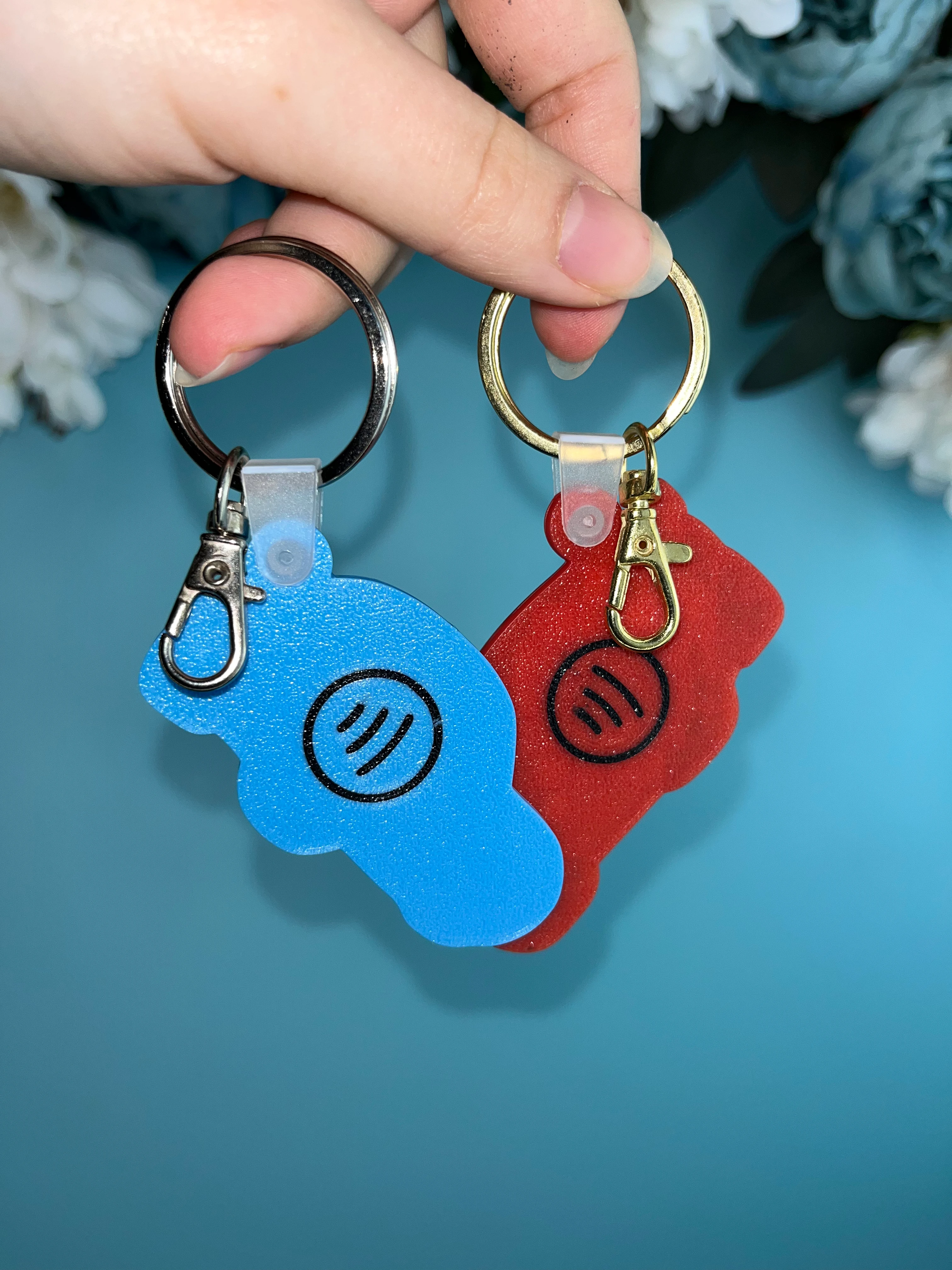 NFC'li Mıknatıslı Arabalı Çift Anahtarlık