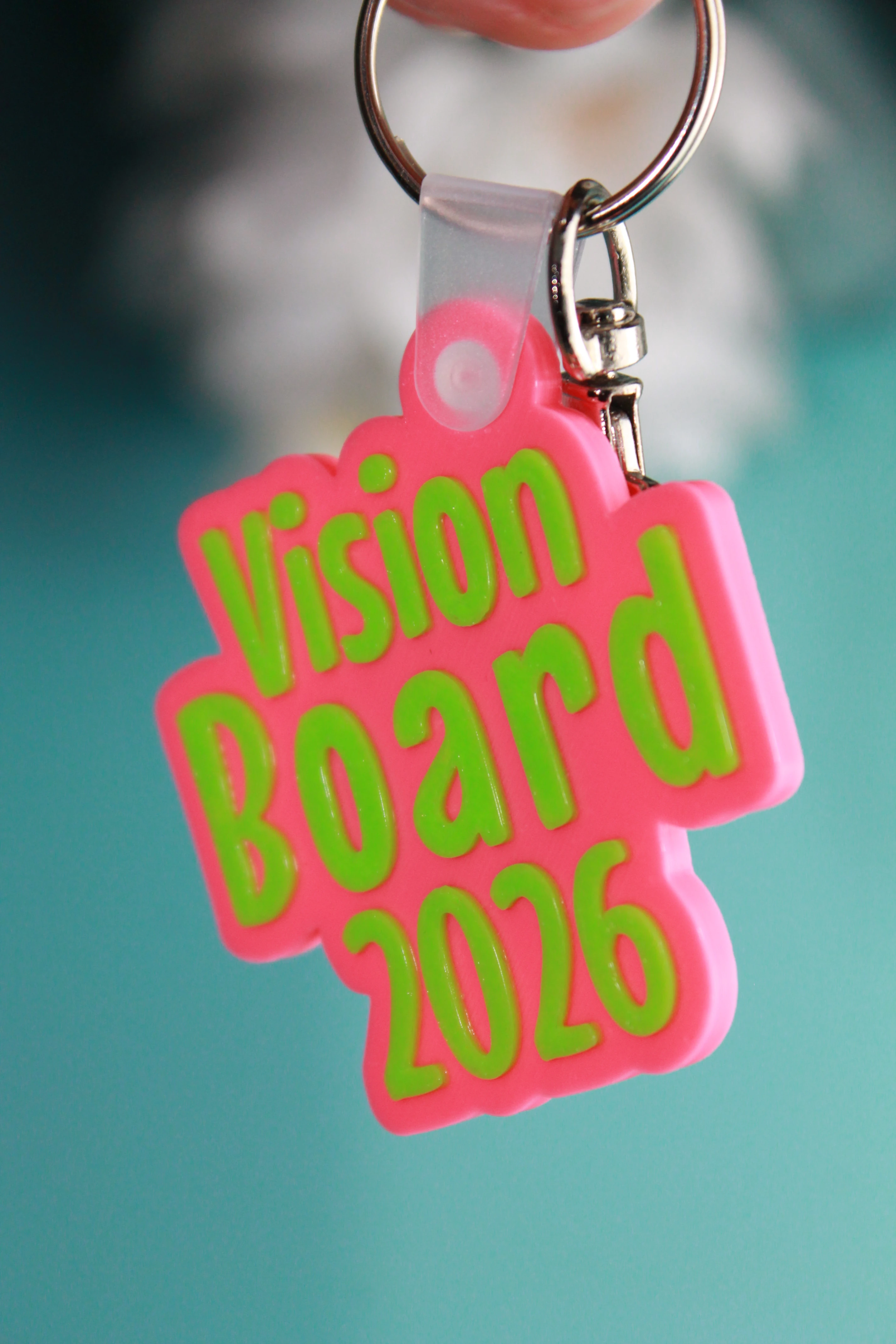 NFC Özellikli Hayal Panosu Vision Board Motivasyon Anahtarlığı