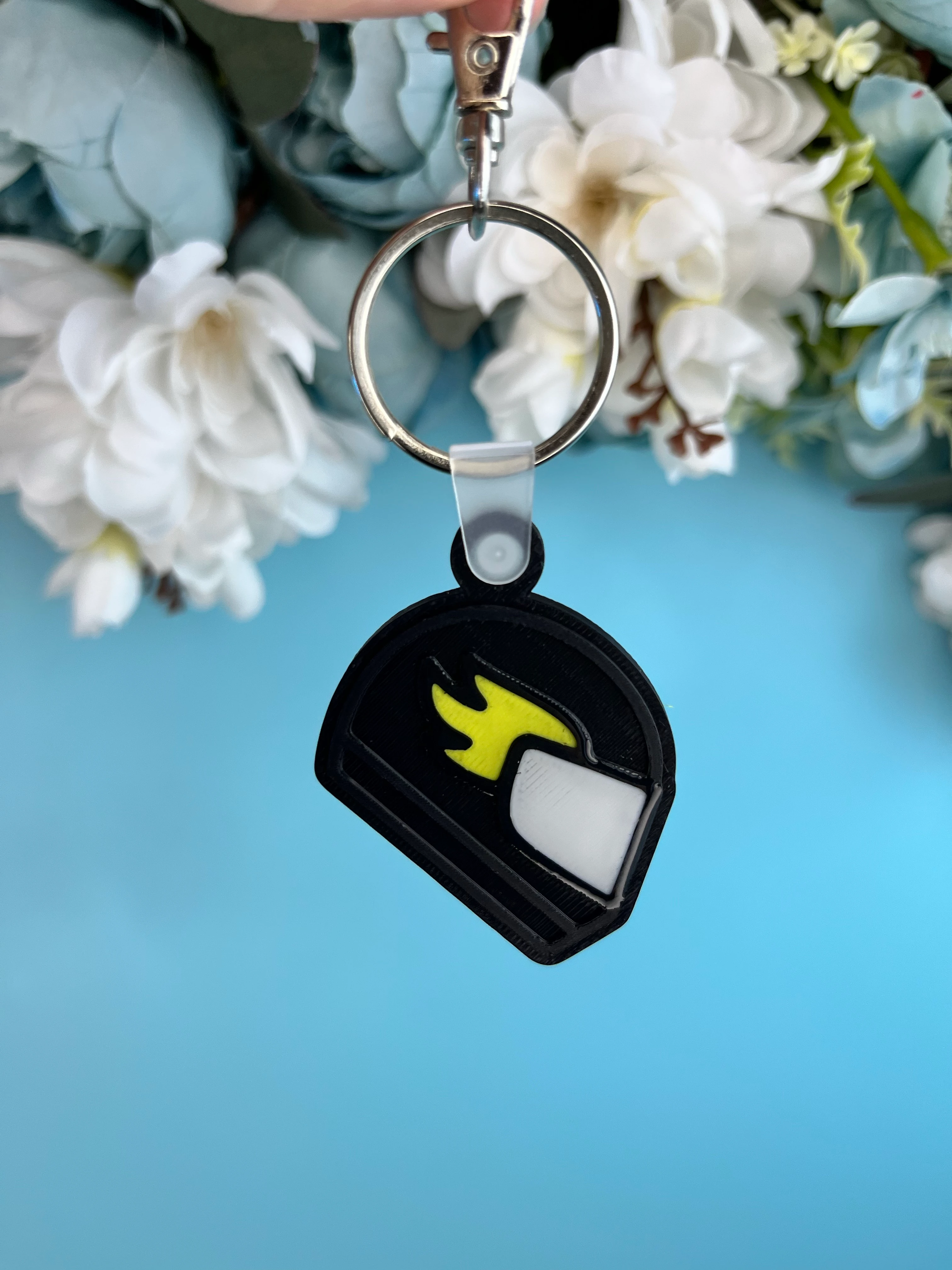 NFC Motorcu Kask Anahtarlık (Tekli)