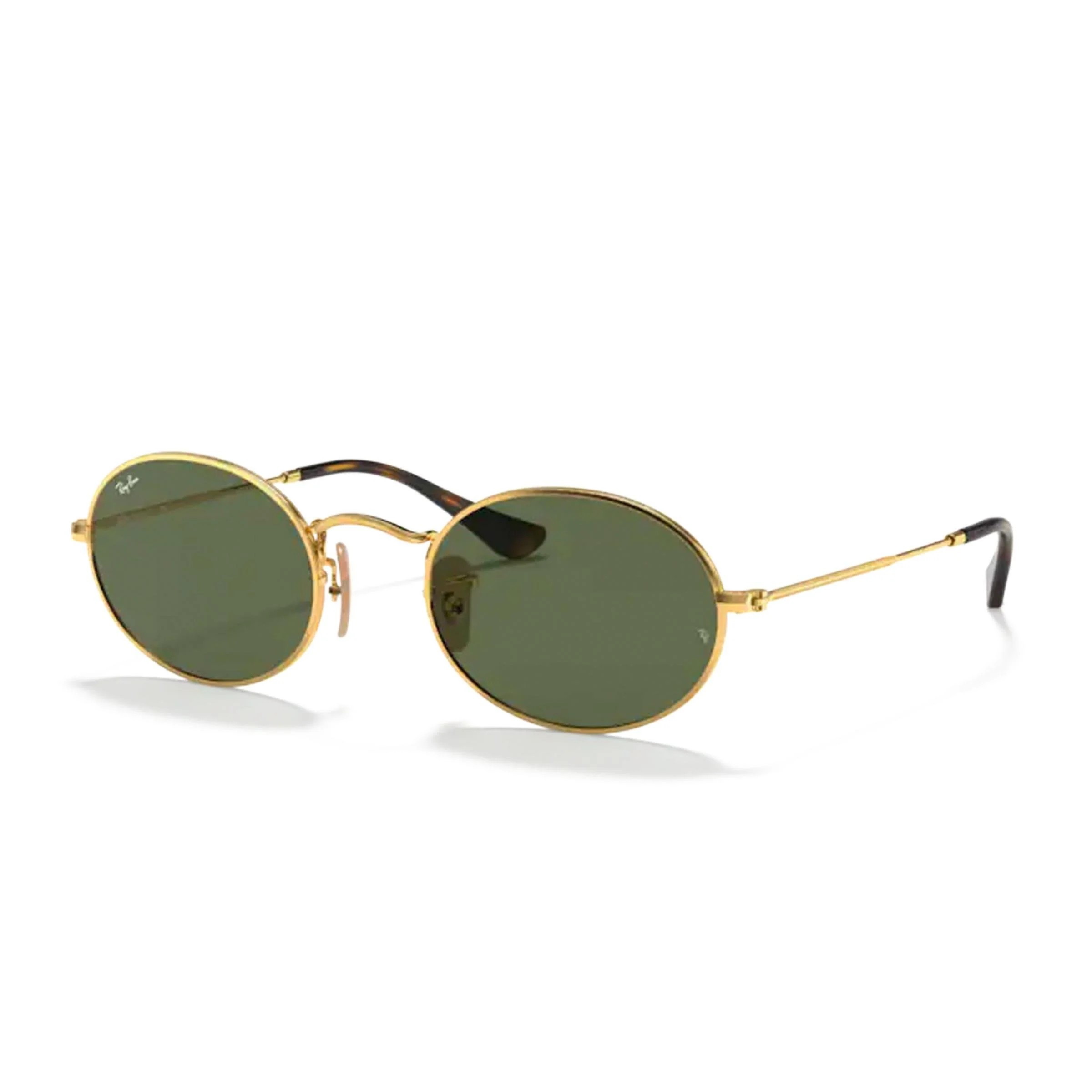Ray-Ban Oval RB 3547 Gold Green