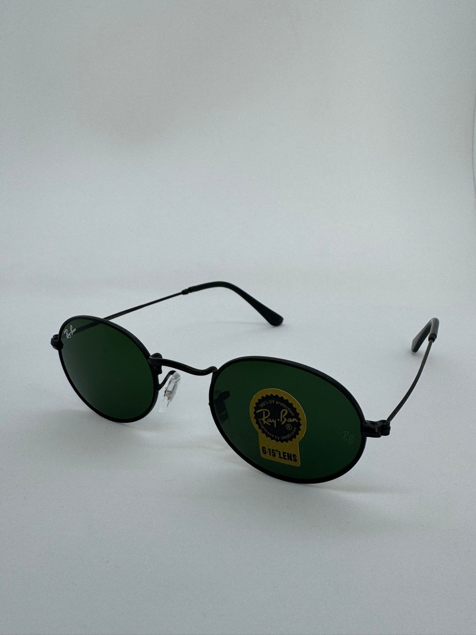 Ray-Ban Oval RB 3547 Black green
