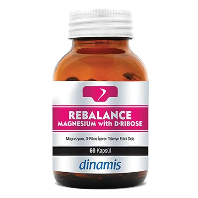  DYNAMIS REBALANCE MAGNESIUM - D RIBOSE 60 CAPSULES