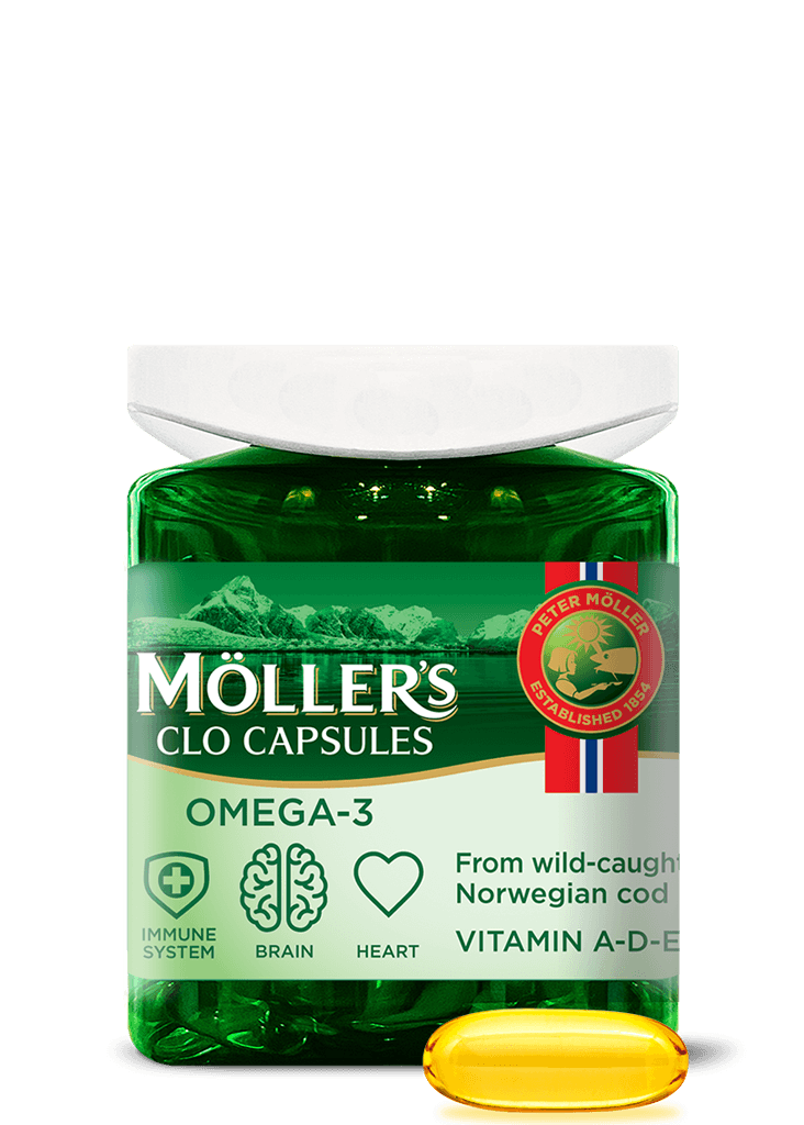 MÖLLER’S COD LIVER OIL CAPSULES