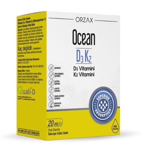 OCEAN VITAMIN D3K2 Drop