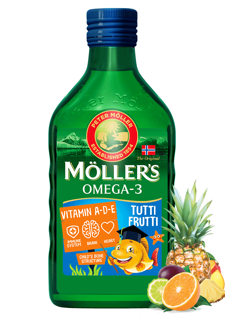 MÖLLER’S COD LIVER OIL TUTTI FRUTTI