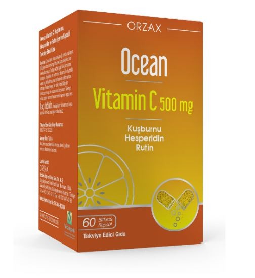 OCEAN VITAMIN C 500 MG CAPSULES