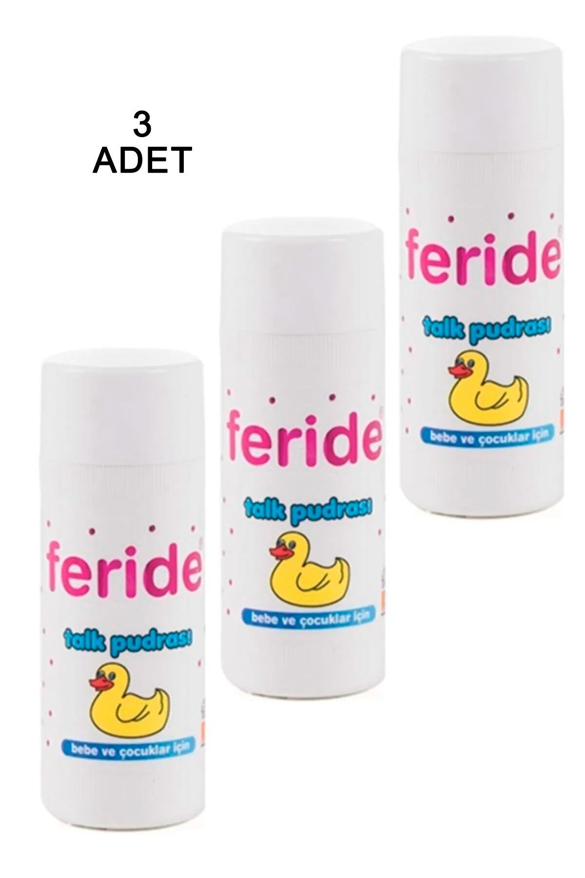 Feride Serpme Talk Pudrası 75 Gr. 3 Adet - SVU2100-3875