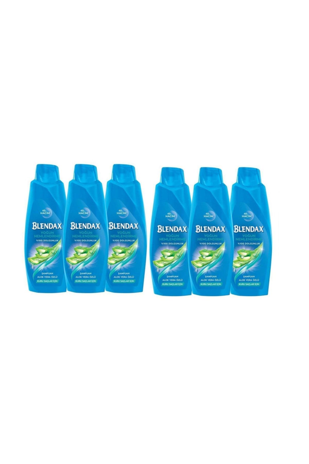 Aloe Vera Özlü 500 Ml Şampuan 6 Adet