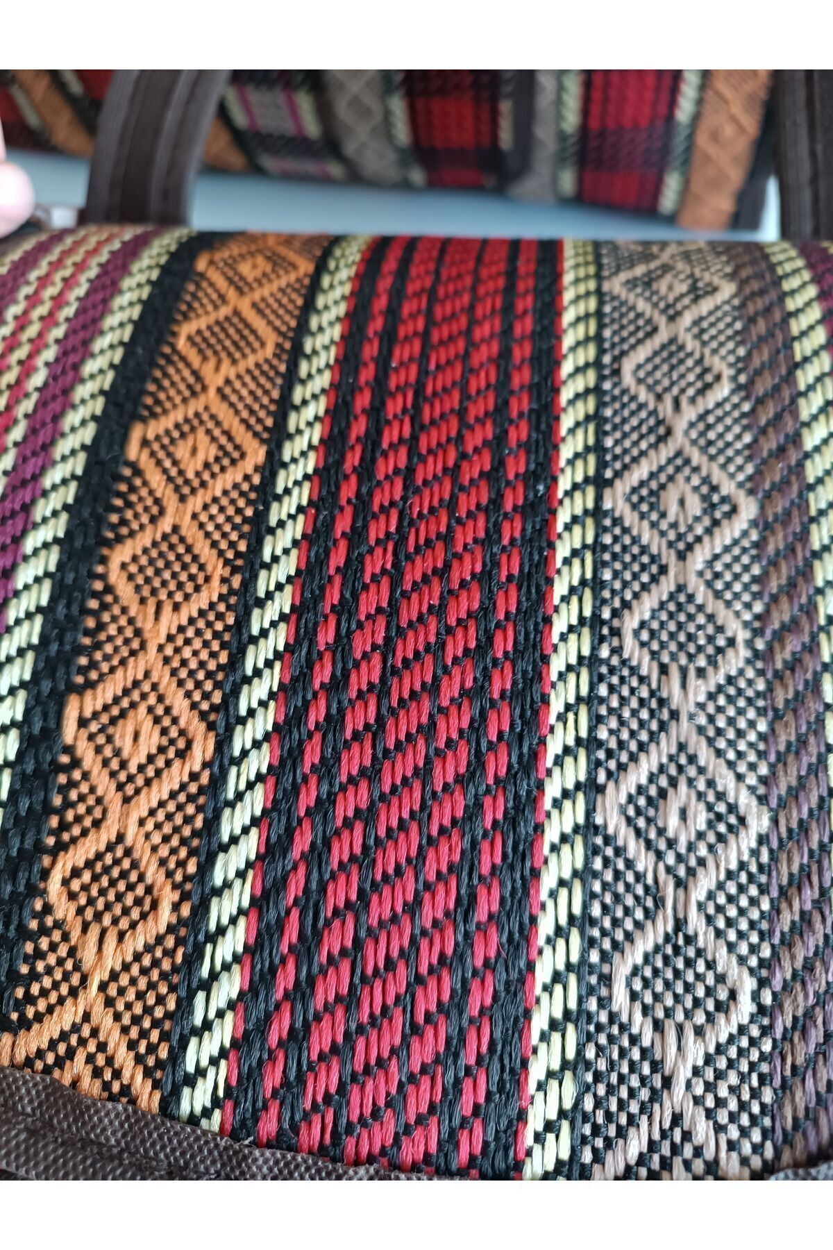 Unisex 3 lü Hasır Çanta, Çok Amaçli Organizer Çanta