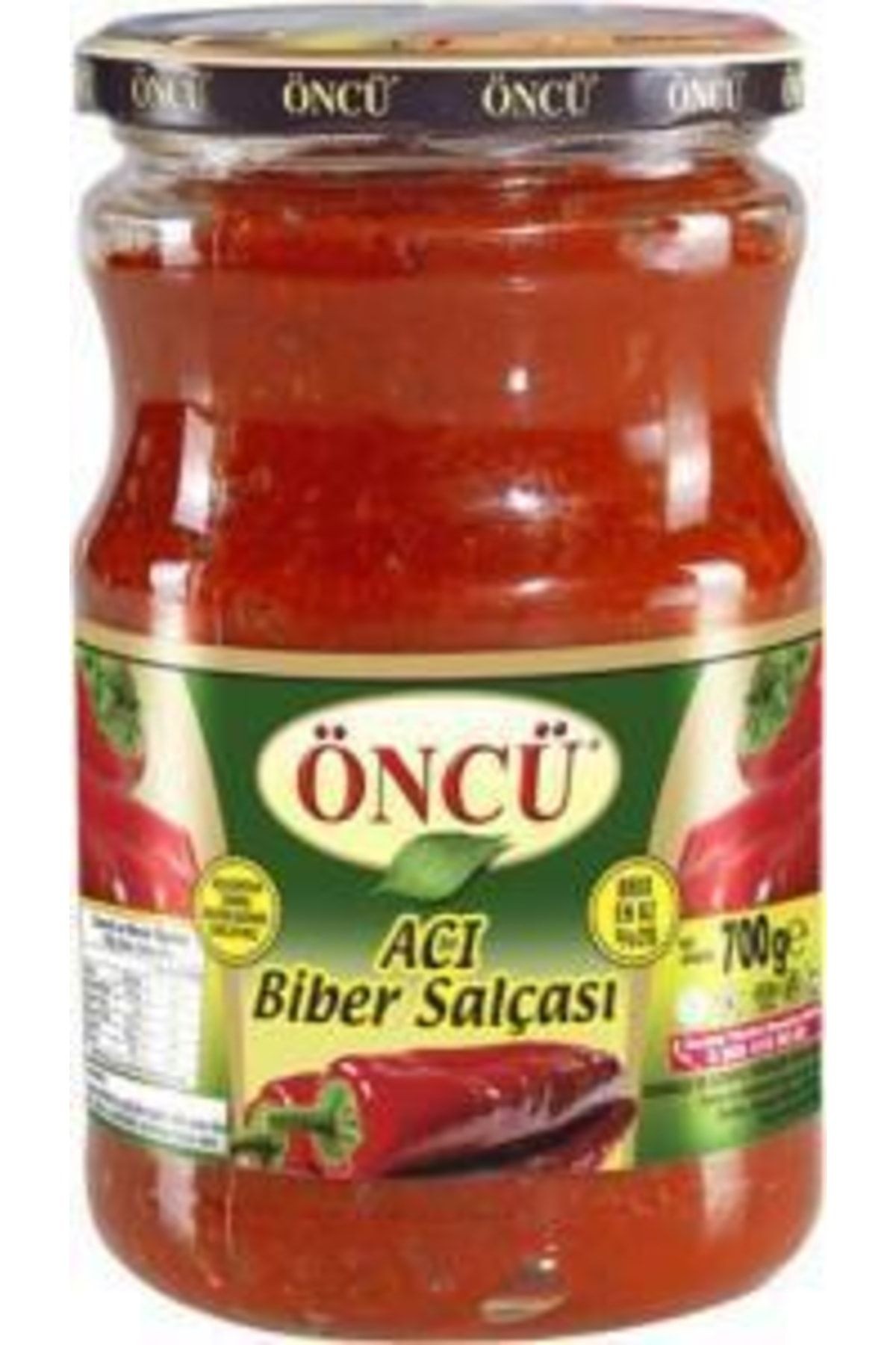Öncü Salça Cam Biber Acı 700gr