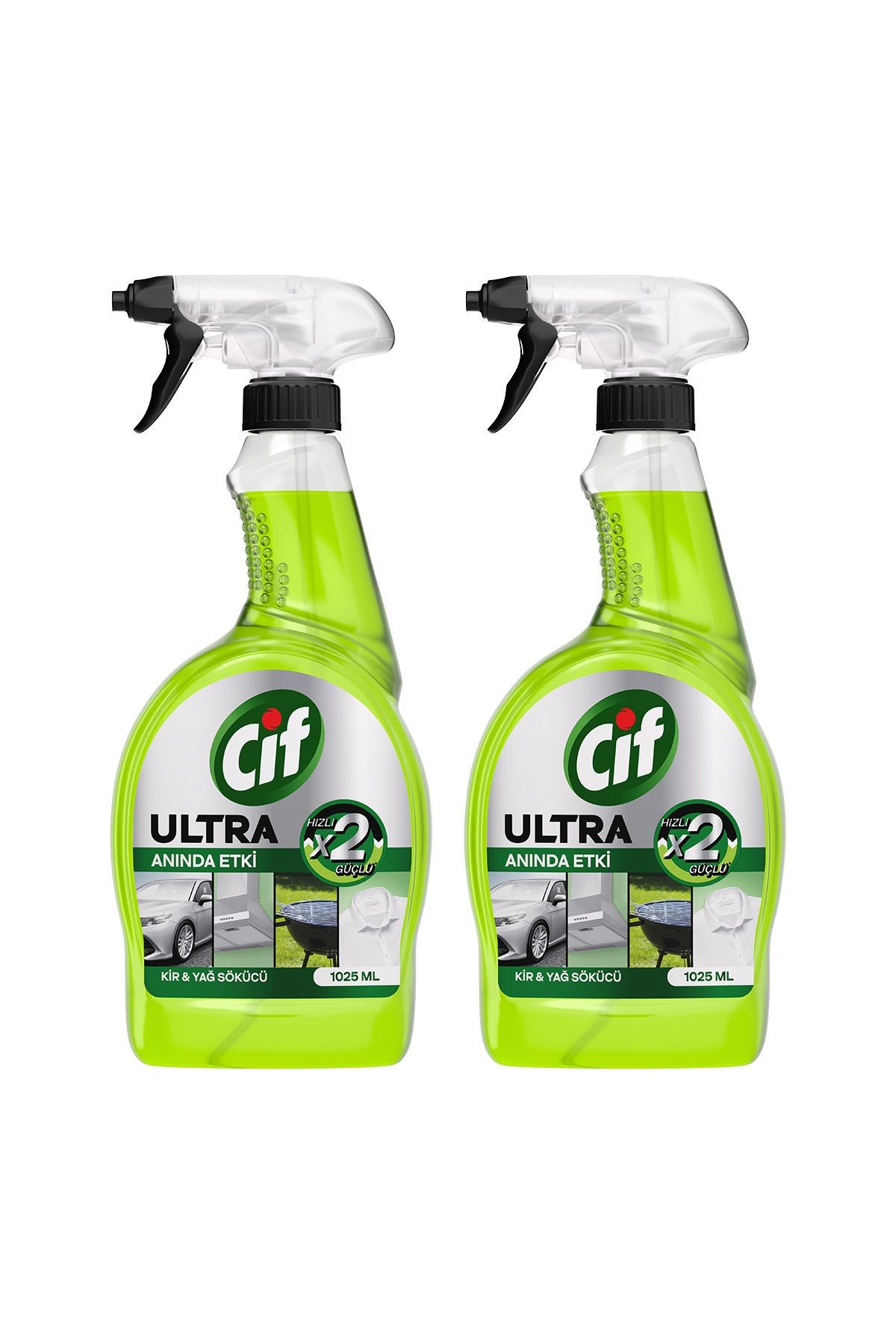 Ultra Anında Etki Kir Ve Yağ Çözücü 1025 ml X2