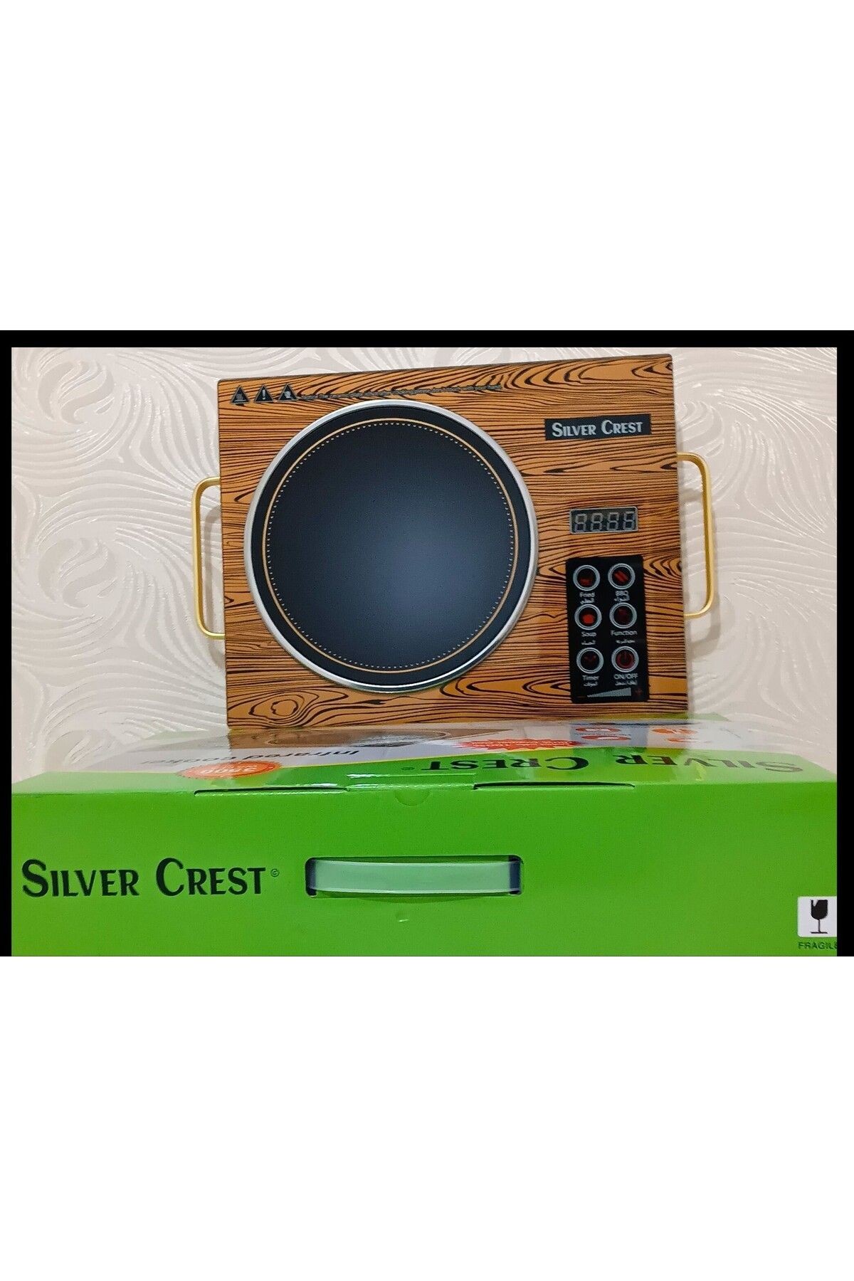 Silver Crest 3500 Watt Lazer Dokunmatik Elektrikli İndiksiyonlu Ocak Bakır Sargı