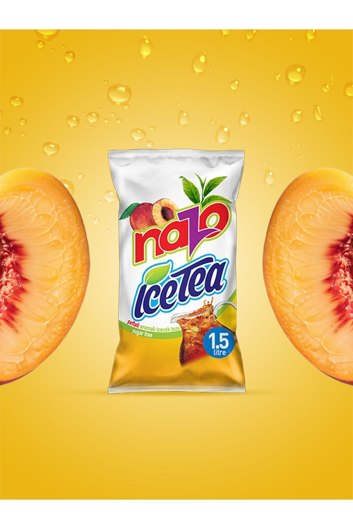 Ice Tea Şeftali Aromalı Toz Içecek 24’lü