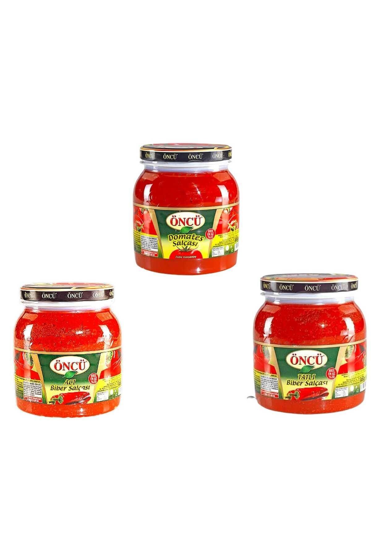 ÖNCÜ SALÇA LEZZET PAKETİ 3X1650 GRAM
