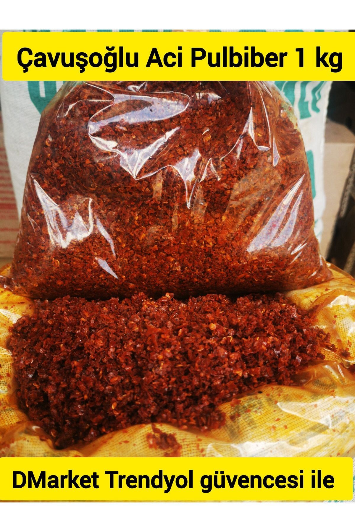 Süleyman Çavuşoğlu Kırmızı Aci pul biber 1kg