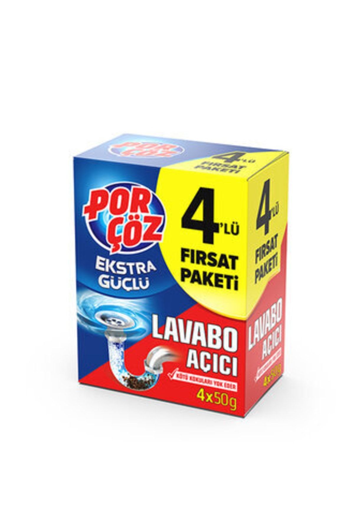 Lavabo Açıcı Granül 4x 50 g