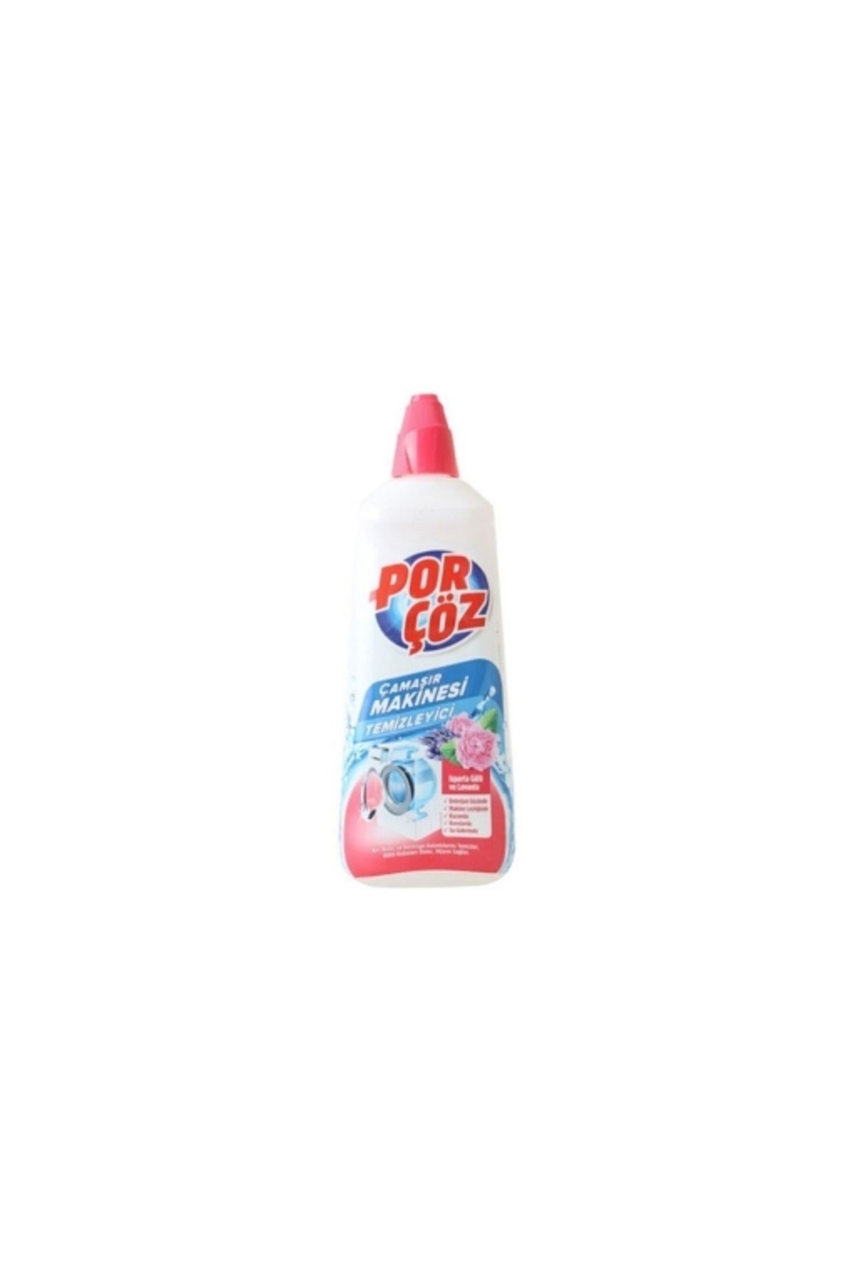 4'lü Porçöz Çamaşır Makinesi Temizleyici 400 ml. Isparta Gülü