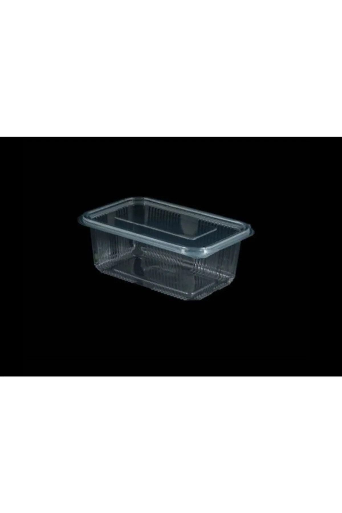 Plastik Plastik Sızdırmaz Kap 1000gr 25 Adet 1 1 - 1,99 L ( Buz Dolabı Kabı)