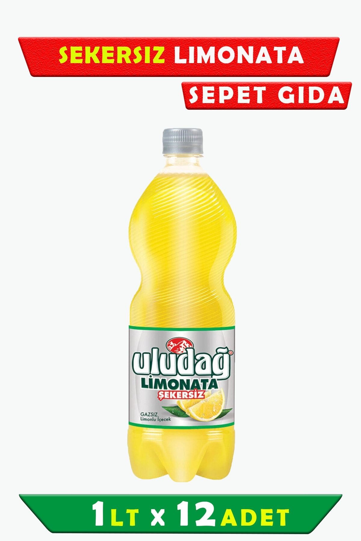 Şekersiz Limonata 1 Lt X 12 Adet
