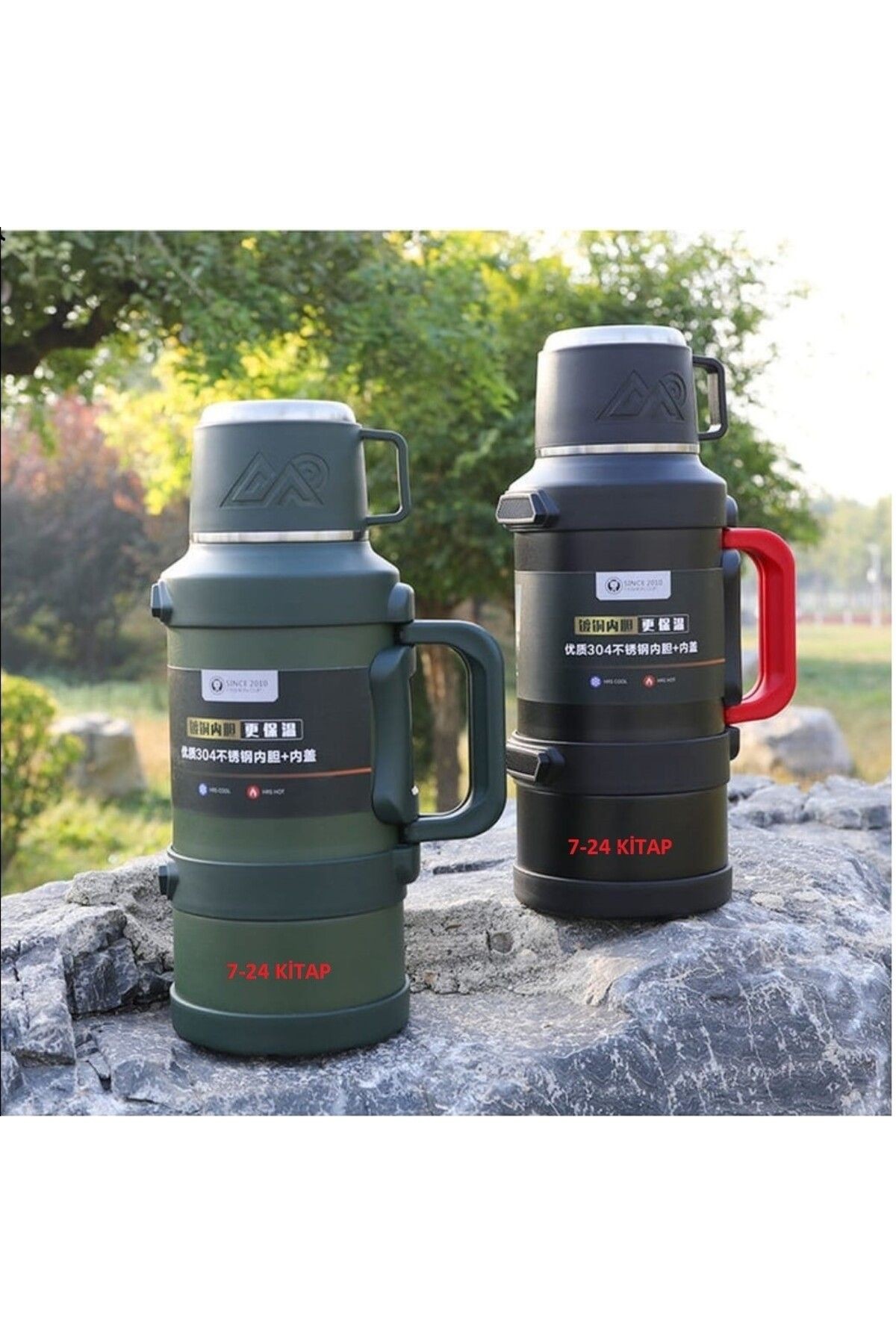 Paslanmaz Çelik Termos Safe 2 Litre