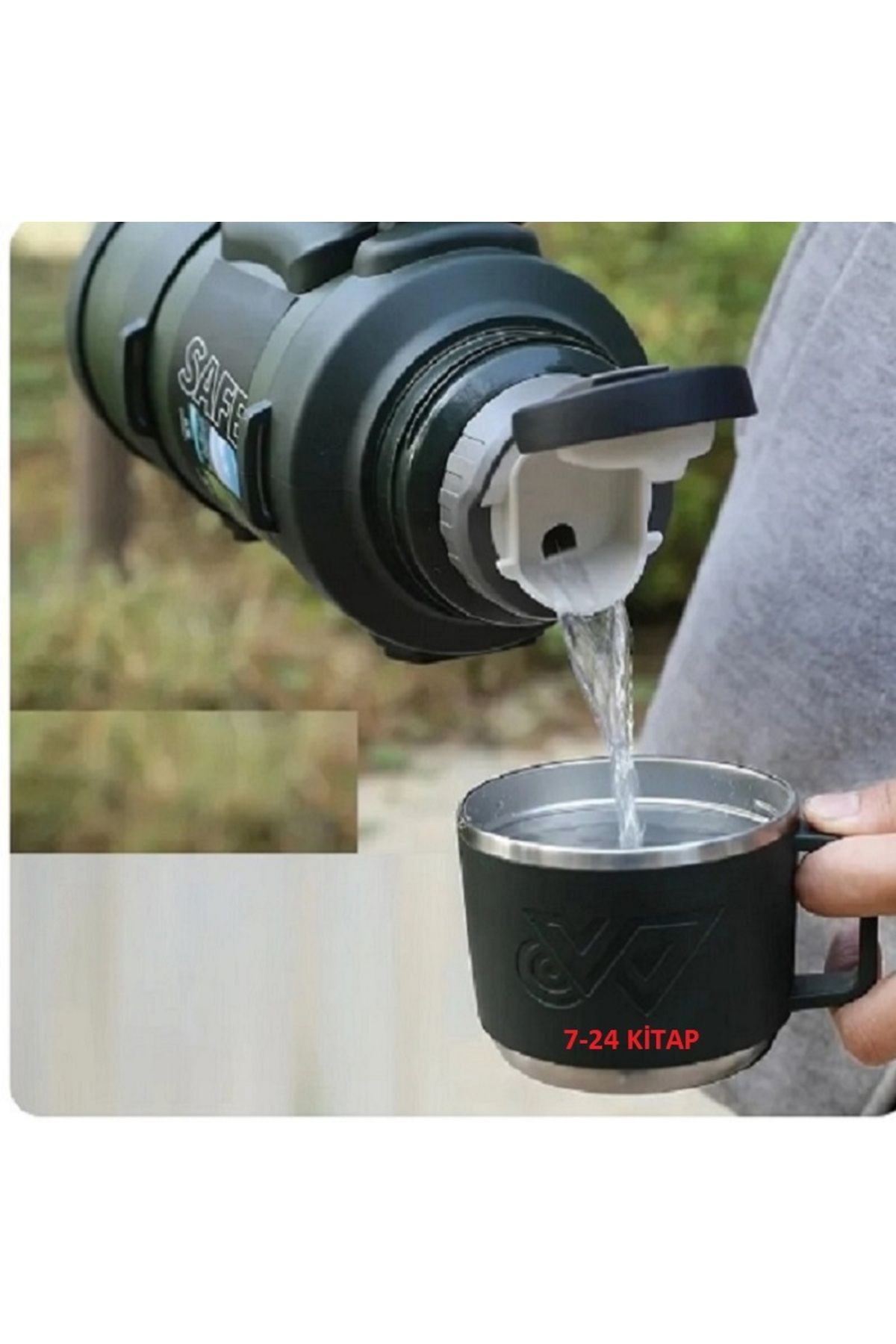 Paslanmaz Çelik Termos Safe 2 Litre