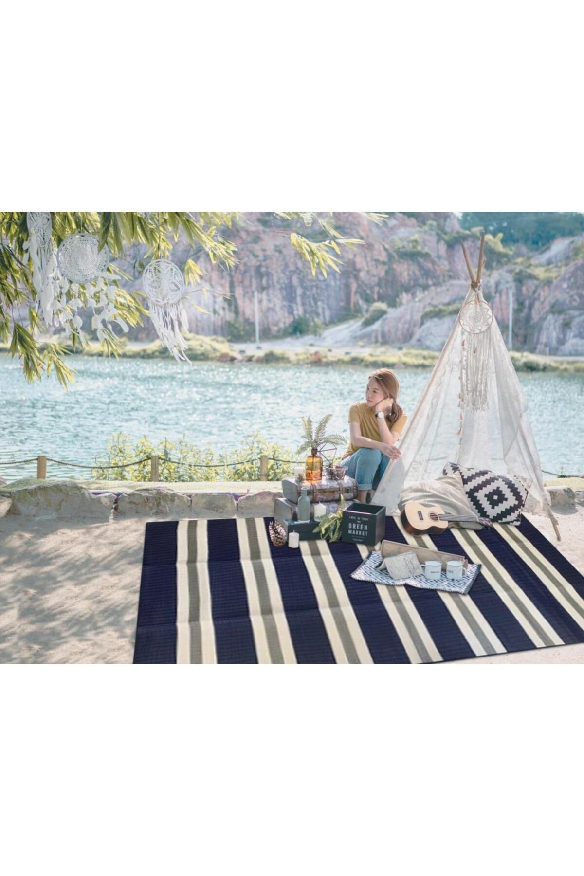 KARAVAN KAMP PİKNİK HASIRI TENTE ZEMİN HALISI 300X400