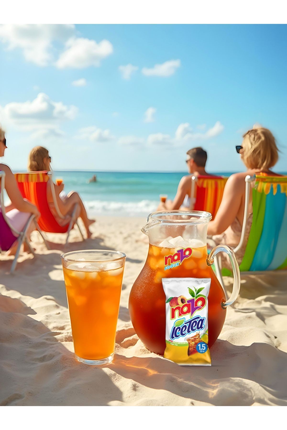Ice Tea Şeftali Aromalı Toz Içecek 24’lü