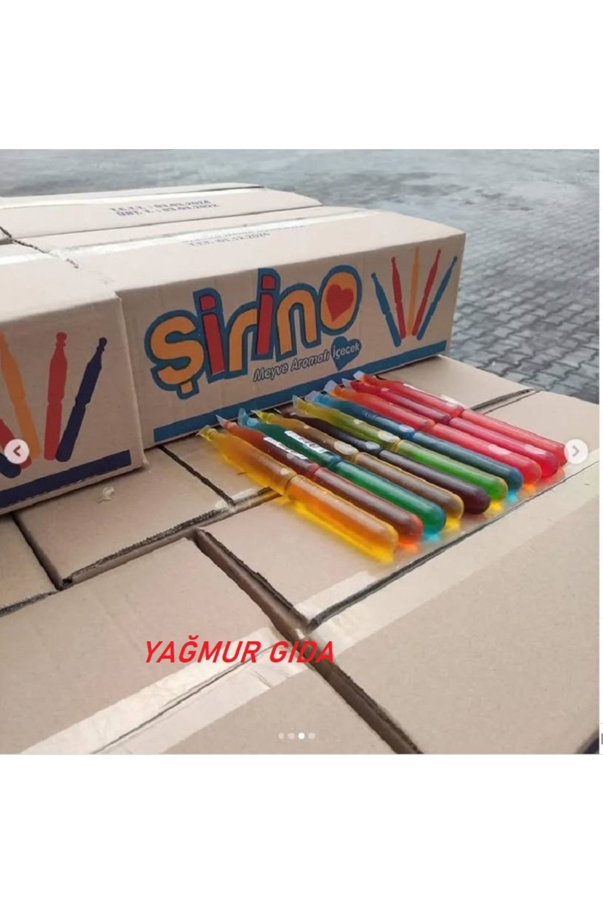 Şirino- Tup Dondurma Meyve Suyu 20 Adet