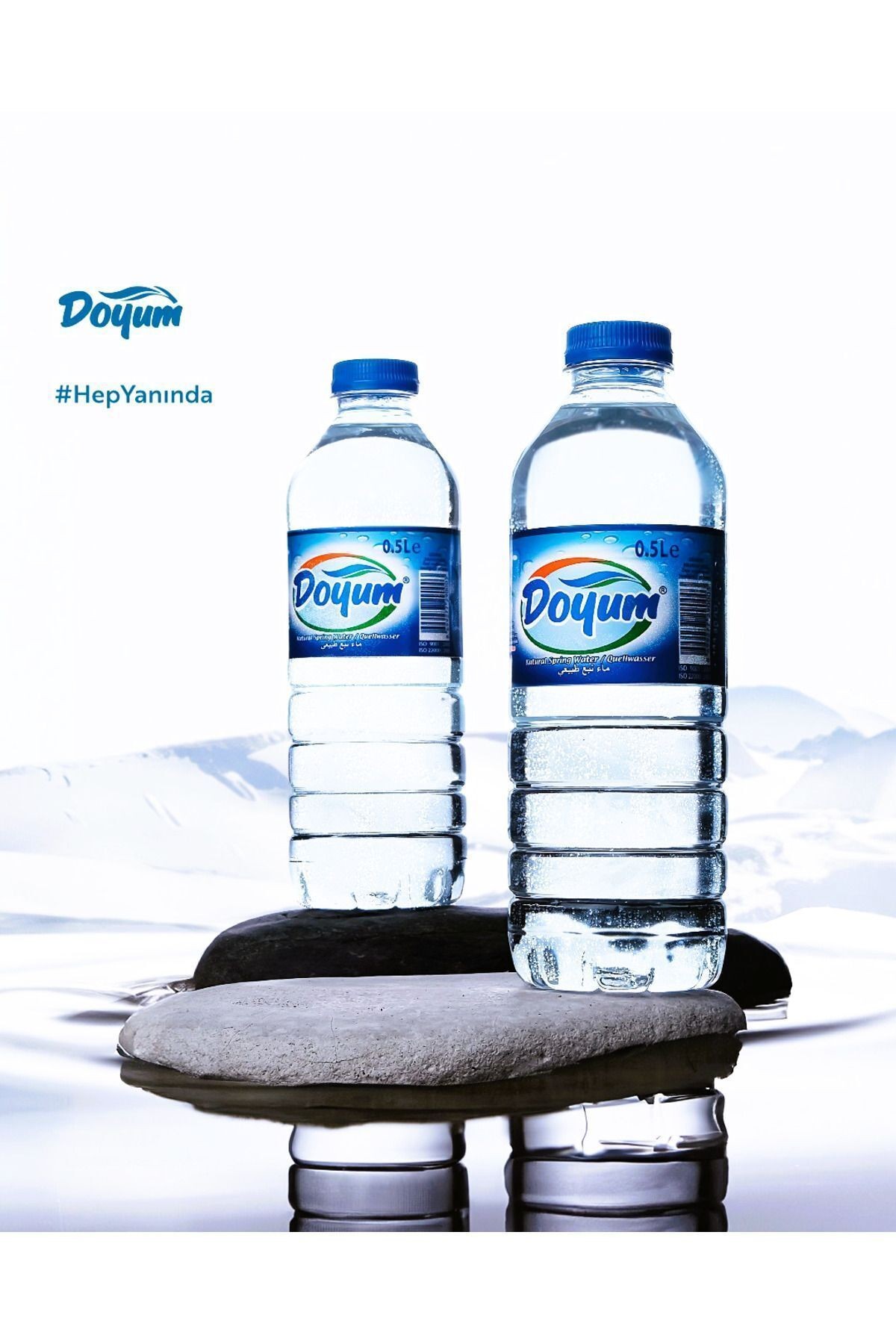 Erzurum Doyum Su 0,5 L - 24'lü X 2 Koli (48 ŞİŞE) Ipkg 4739