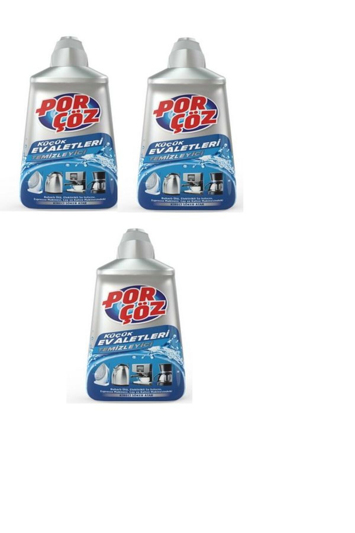 PORÇÖZ Çay Ve Kahve Makinesi Temizleyici Jel 400 ml X 3ADET