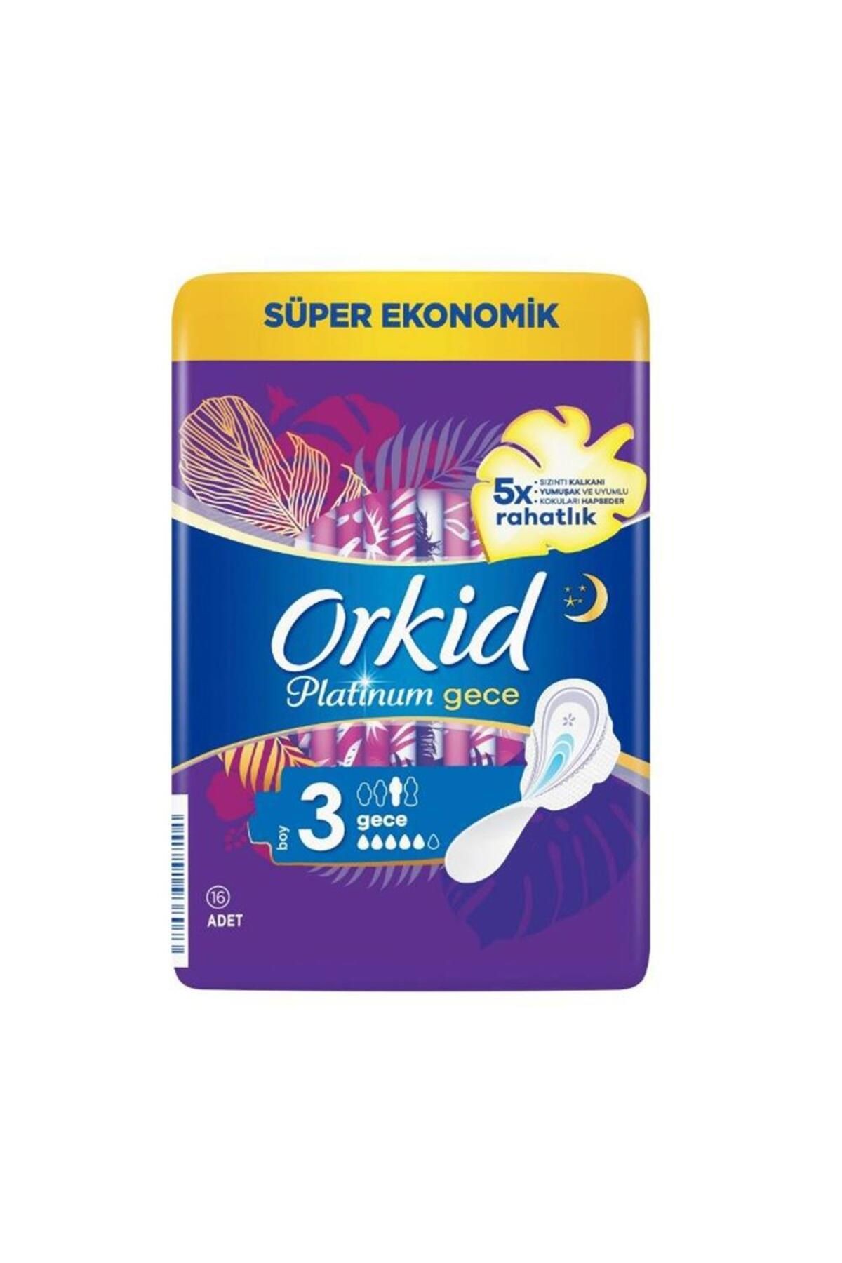 Platinum Gece & Gündüz Hijyenik Ped 16lı
