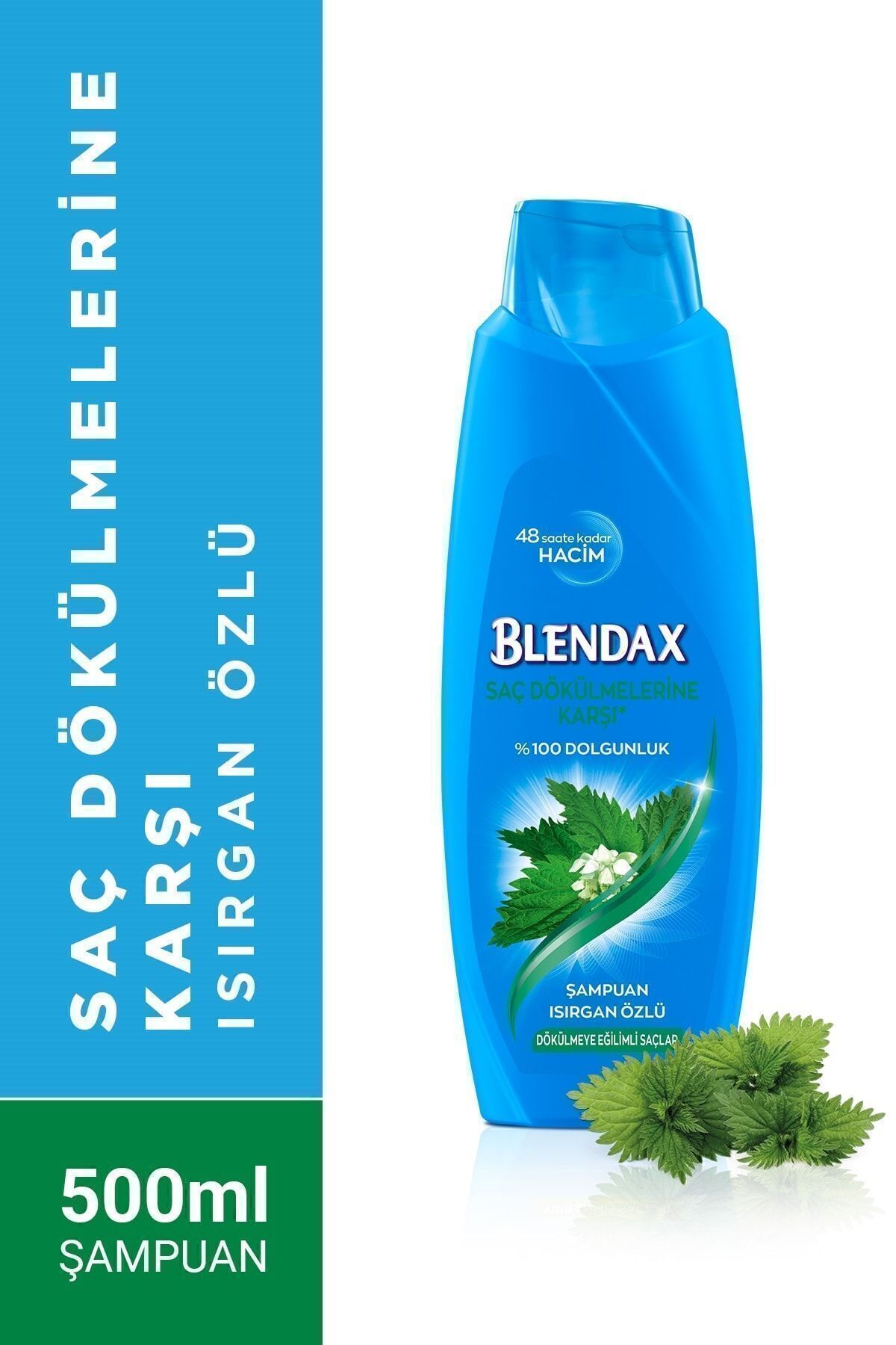 Isırgan Özlü 500 ml Saç Dökülmesine Karşı Güçlendirici ve Hacim Veren Şampuan