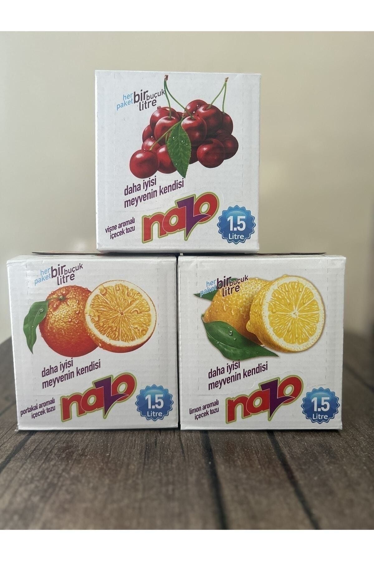 Toz Içecek Limon Portakal Vişne 24 Lüx 3