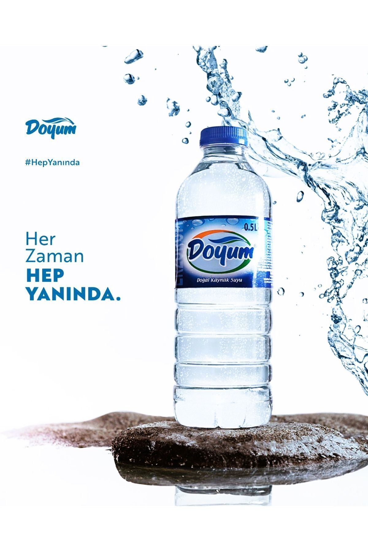 Erzurum Doyum Su 0,5 L - 24'lü X 2 Koli (48 ŞİŞE) Ipkg 4739