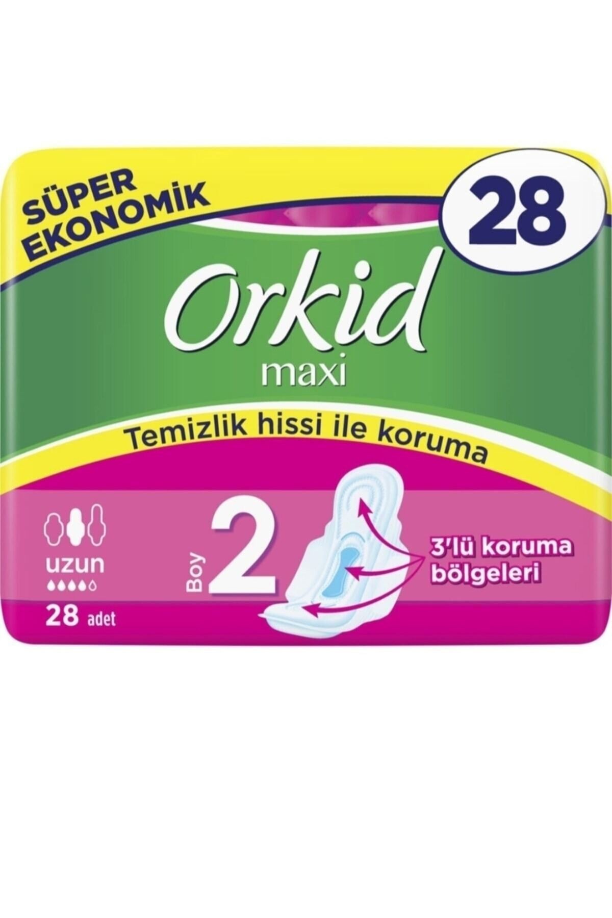 Maxi 4'lü Uzun X 2 Adet
