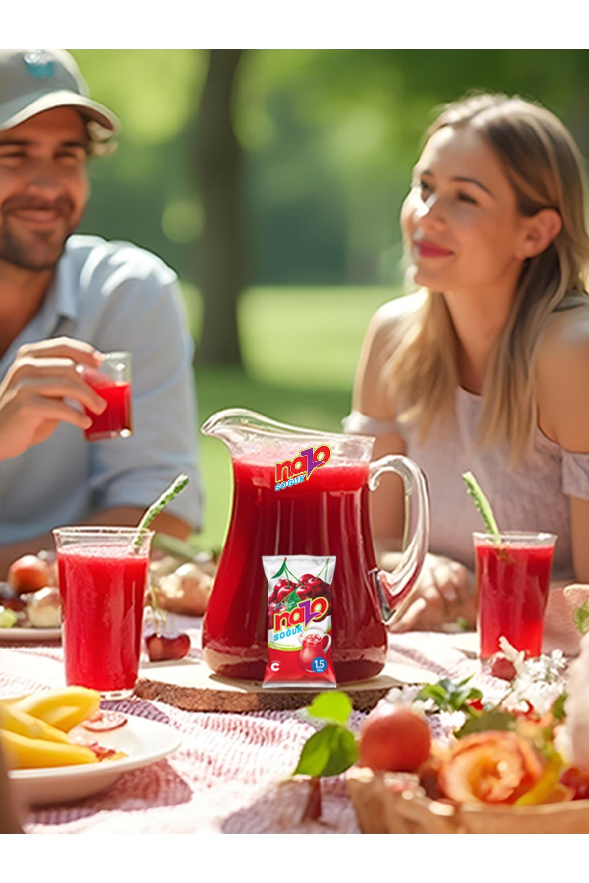 9gr Vişne Aromalı Toz Içecek 24'lü