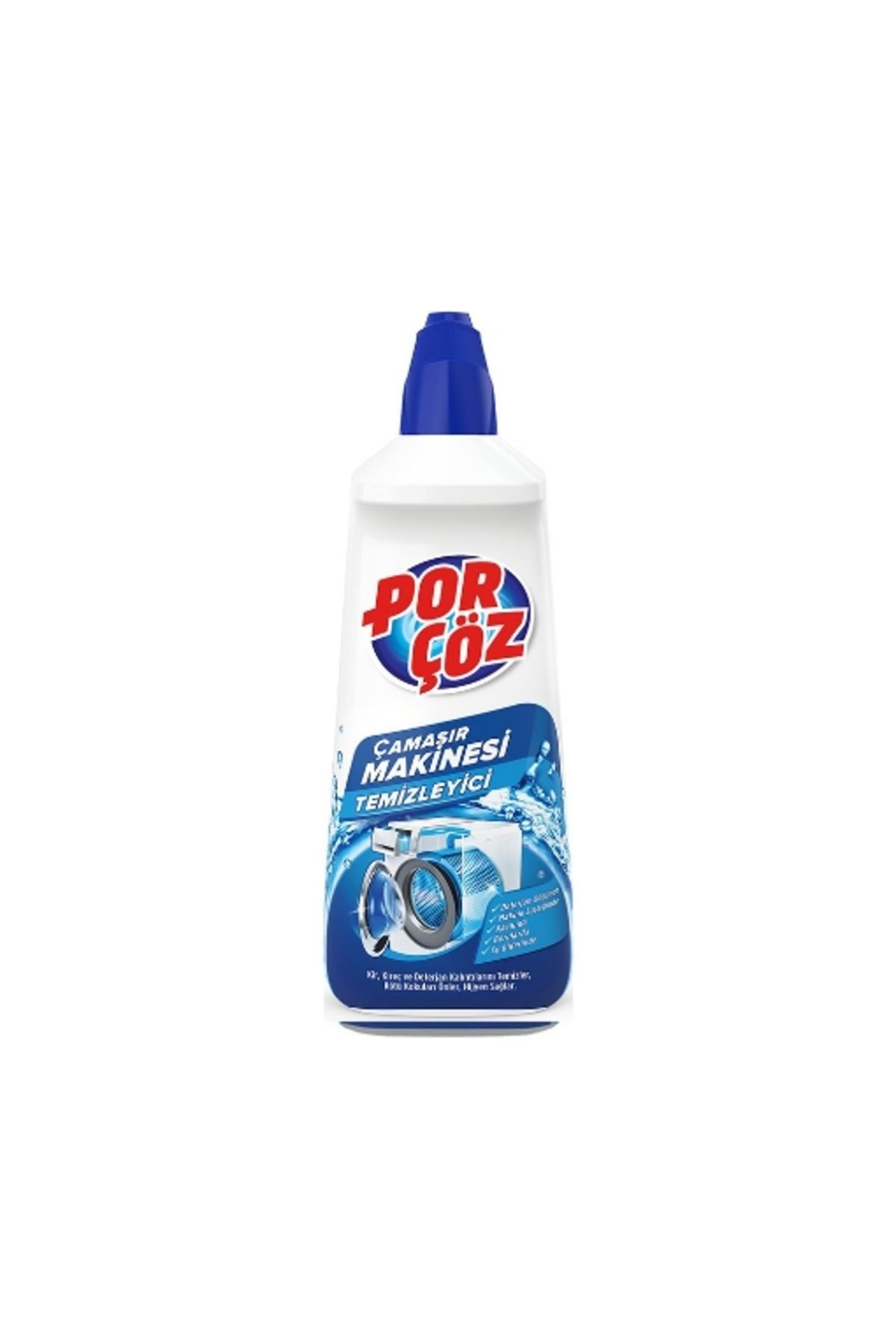 6'lı Porçöz Çamaşır Makinesi Temizleyici 400 ml.