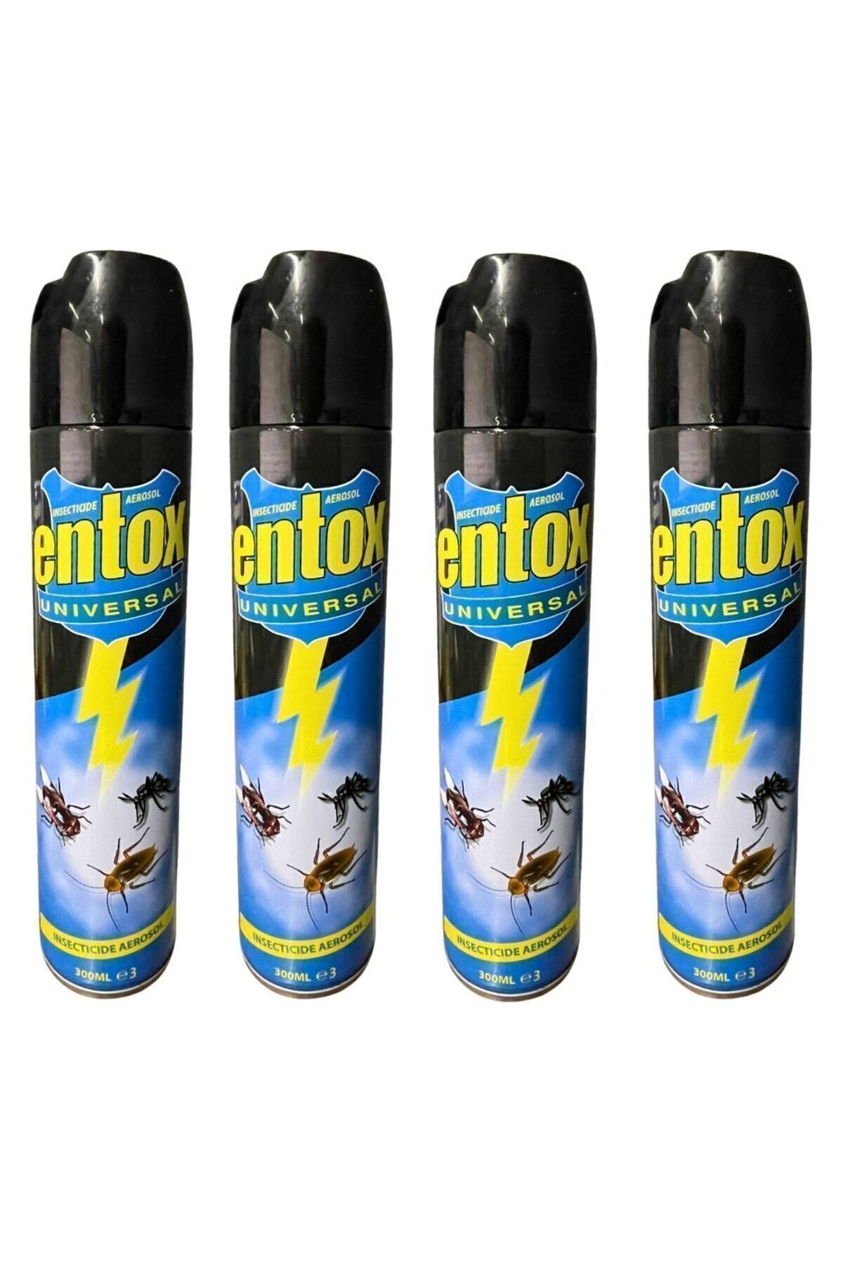Universal 300 ML Hamamböceği , Karasinek, Sivrisinek Spreyi 4 Adet