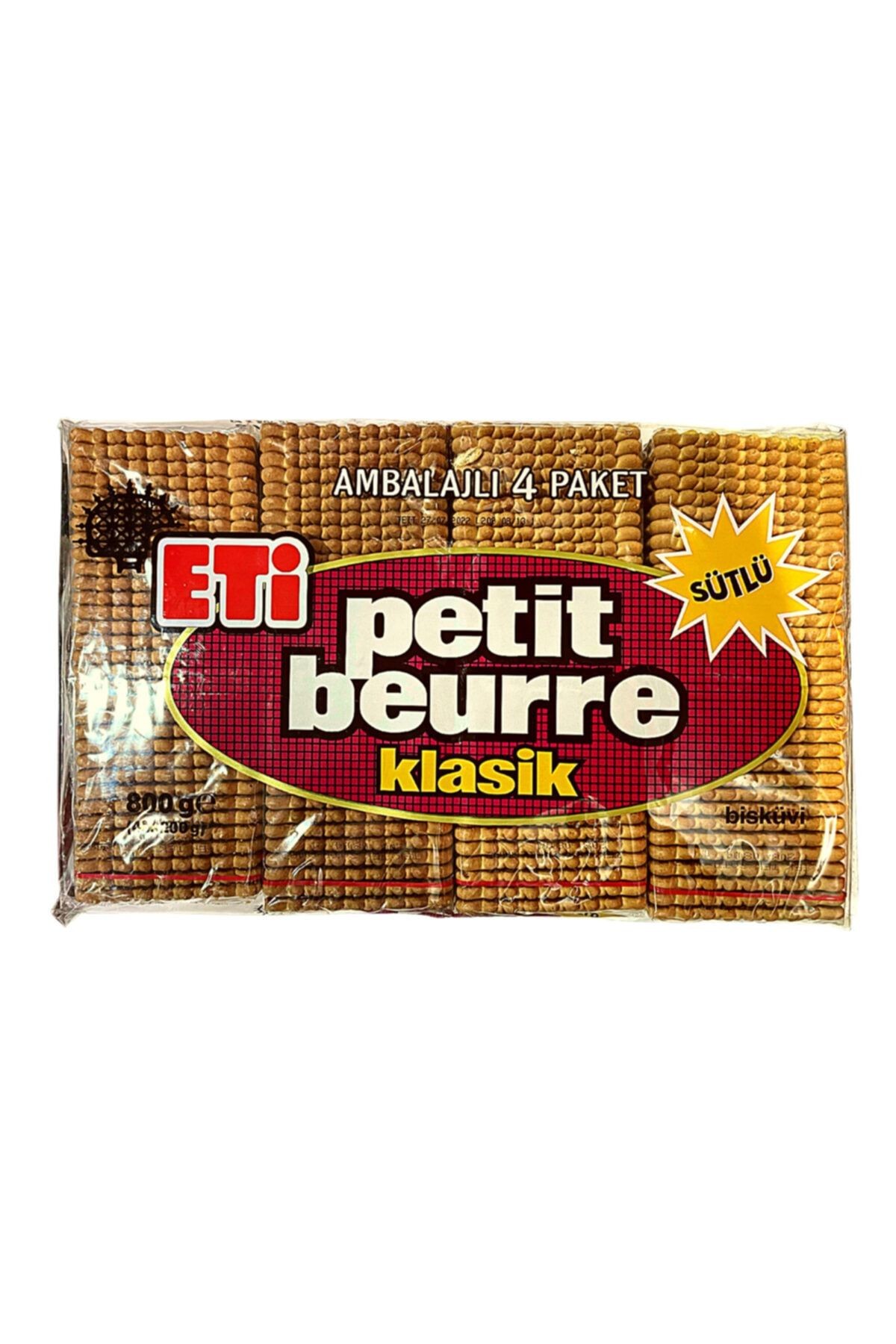 Sütlü Ptbeurre Bisküvi 4’lü Paket