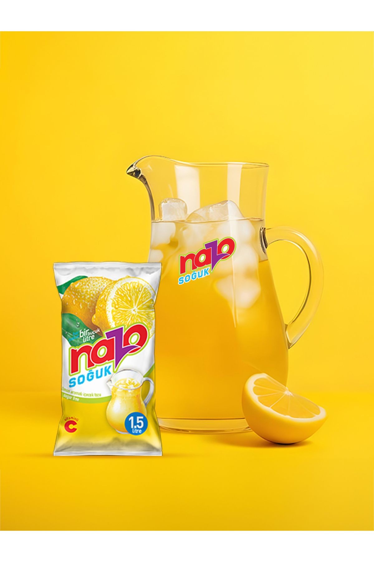 Limon Aromalı Içecek Tozu 9 gr 24'lü