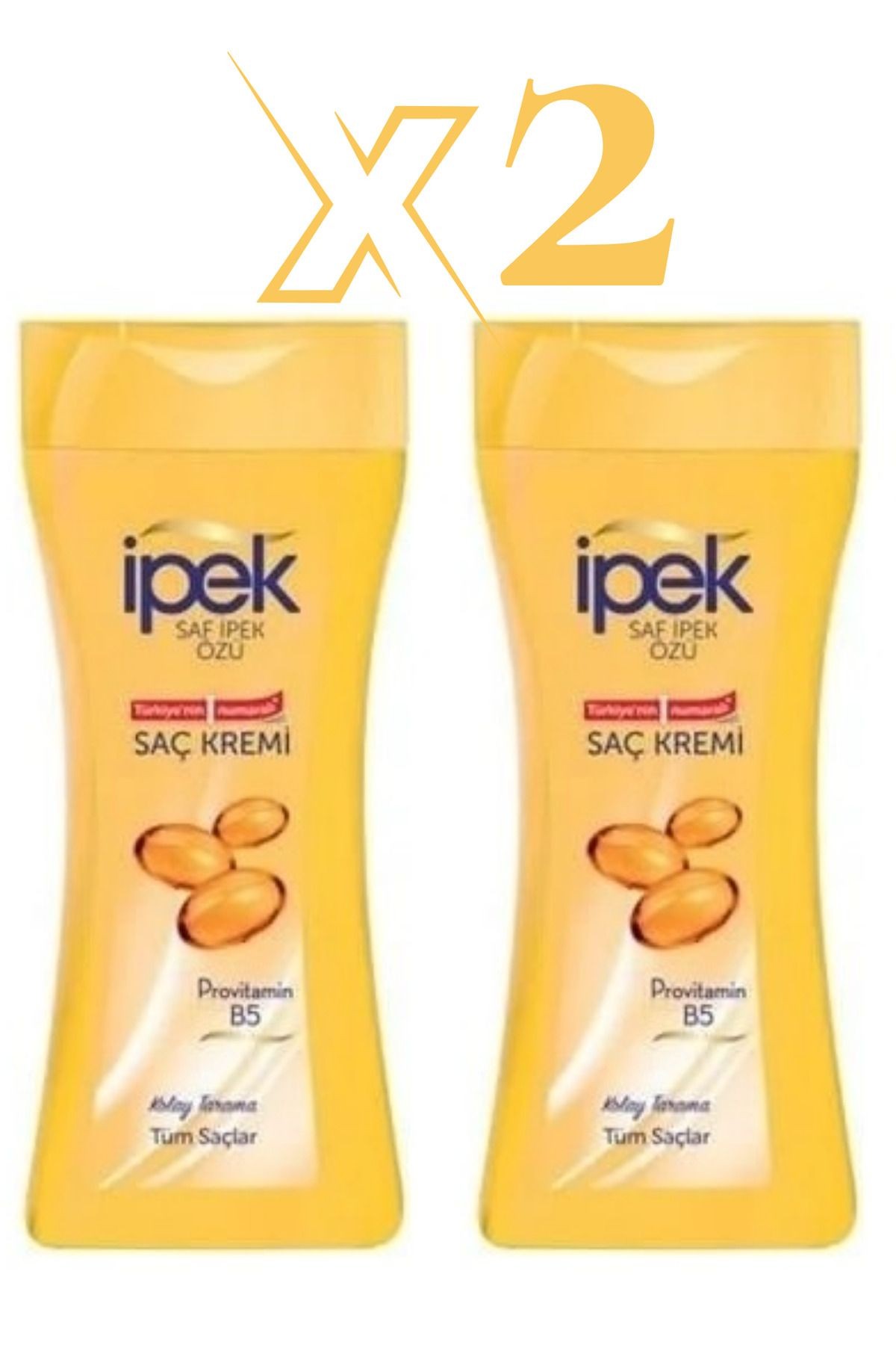 Saç Kremi Tüm Saçlar 450 ml x 2 Adet