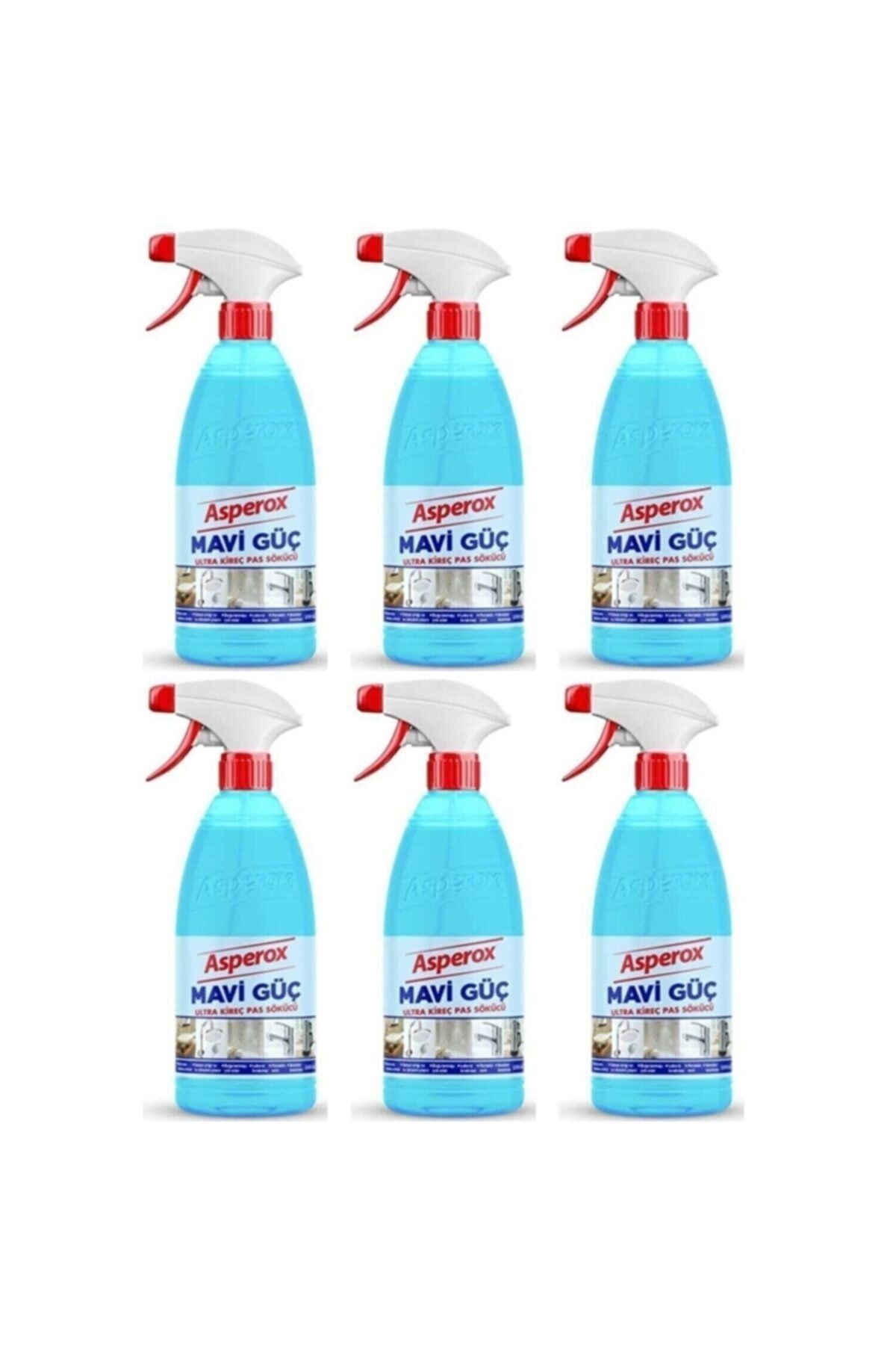 Mavi Güç Sprey 1000 Ml X 6 Adet