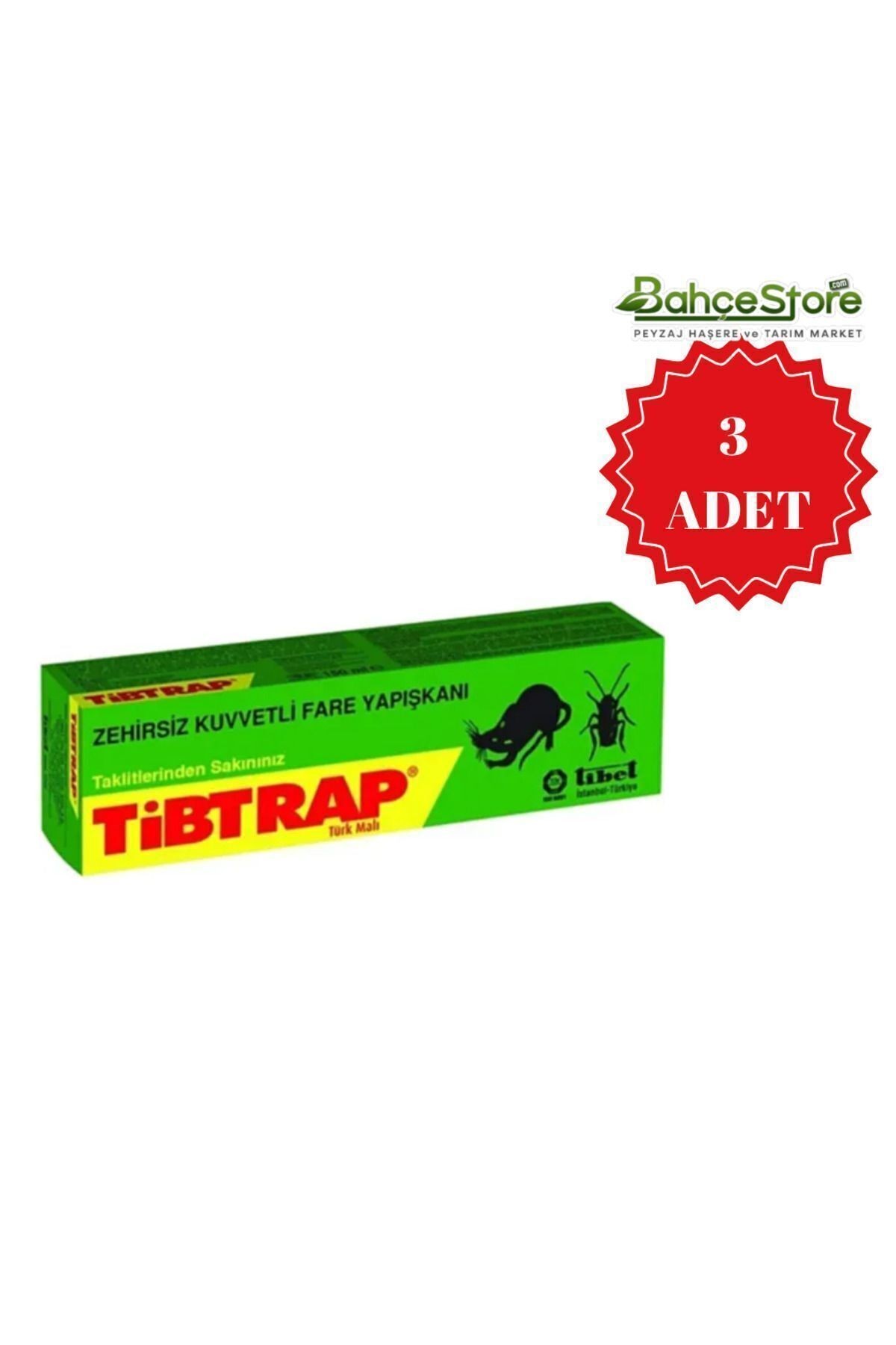 Tibtrap Zehirsiz Fare Yapışkanı 125 ml 3 Adet