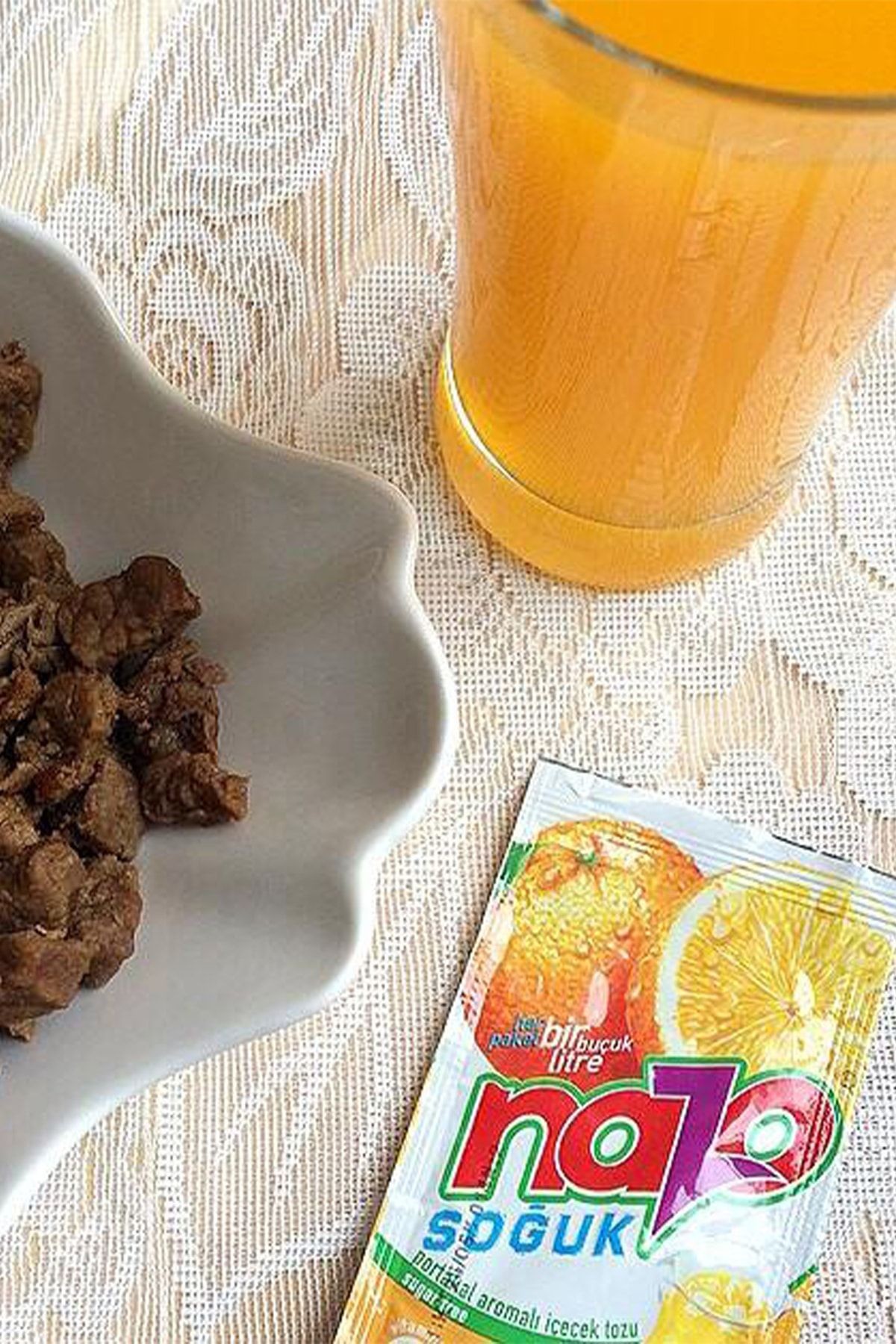 Elif Mağazacılık Portakal Aromalı Toz Içecek 9 gr X 24 Adet