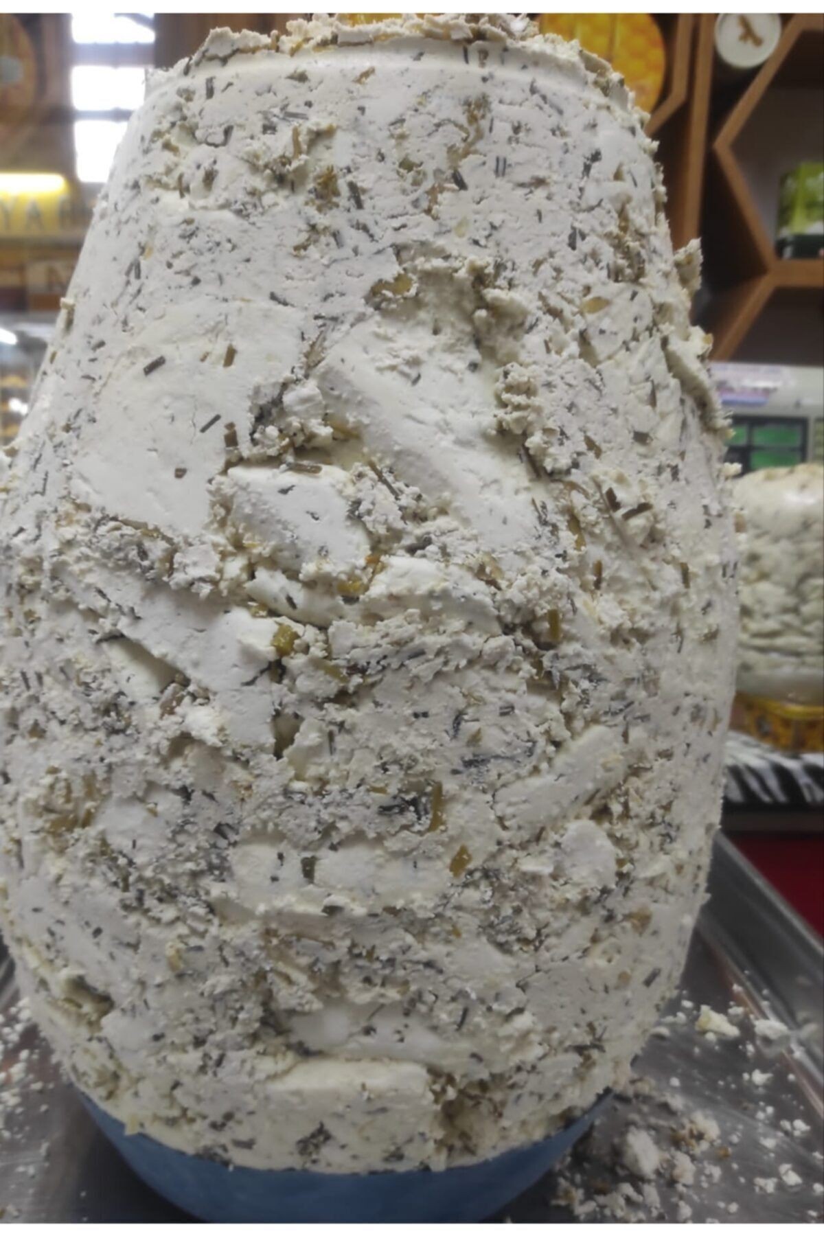 Van Otlu Eski Küp Peyniri (1.kg) Otlu Toprak Altı Küp Peyniri