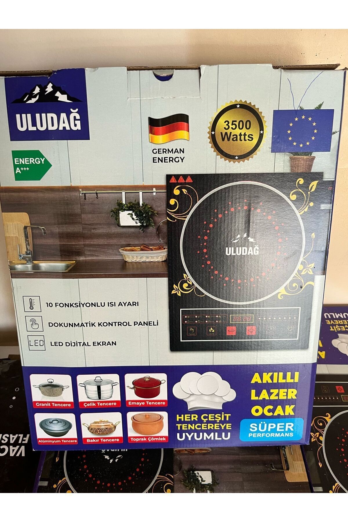 Alp-13 Ailipu Akıllı Lazer Ocak 3500watt Alipu (renkler Değişiklik Gösterebilir )demir Kasa