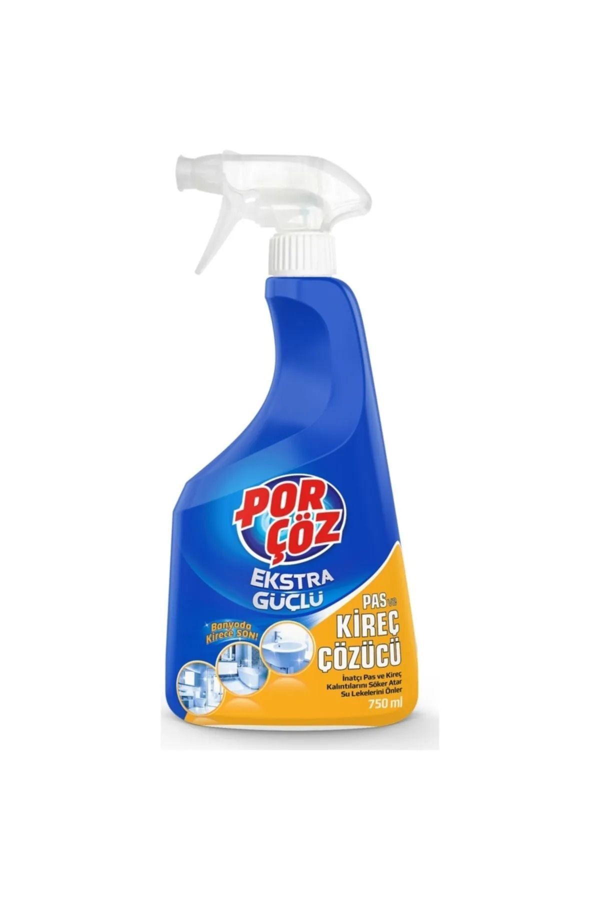 750 ML PORÇÖZ SPREY KİREÇ ÇÖZÜCÜ