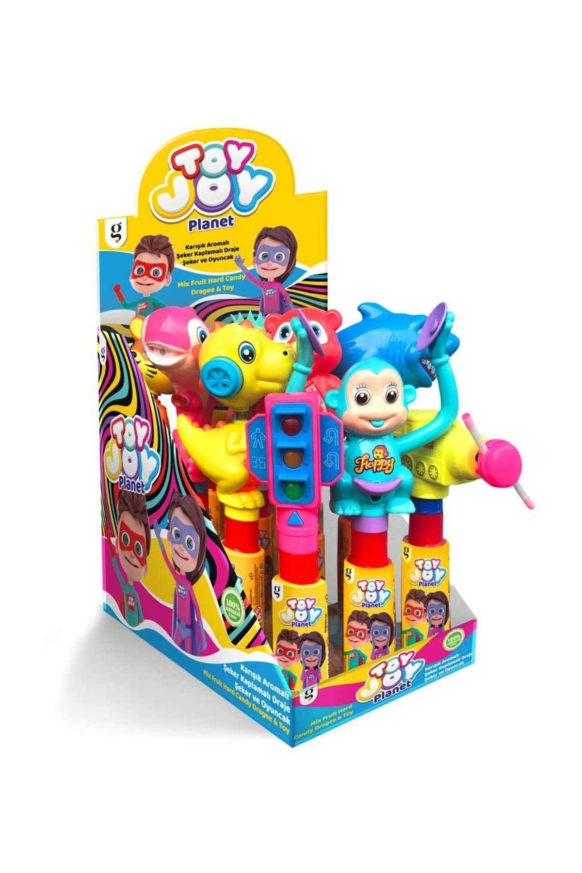 Toy Joy Planet Şeker Oyuncaklı 10 gr