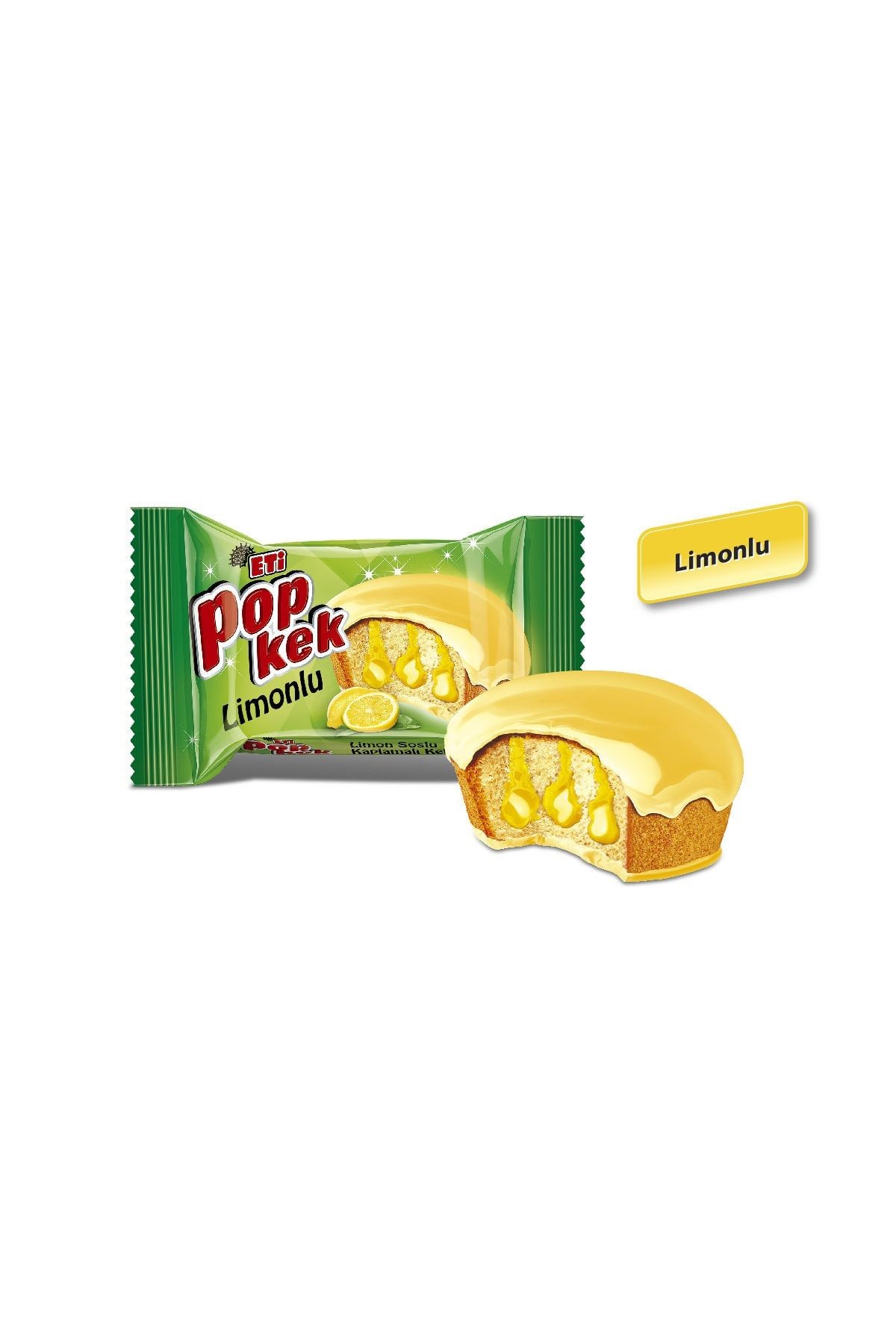 Popkek Limonlu Kek 60 g x 24 Adet