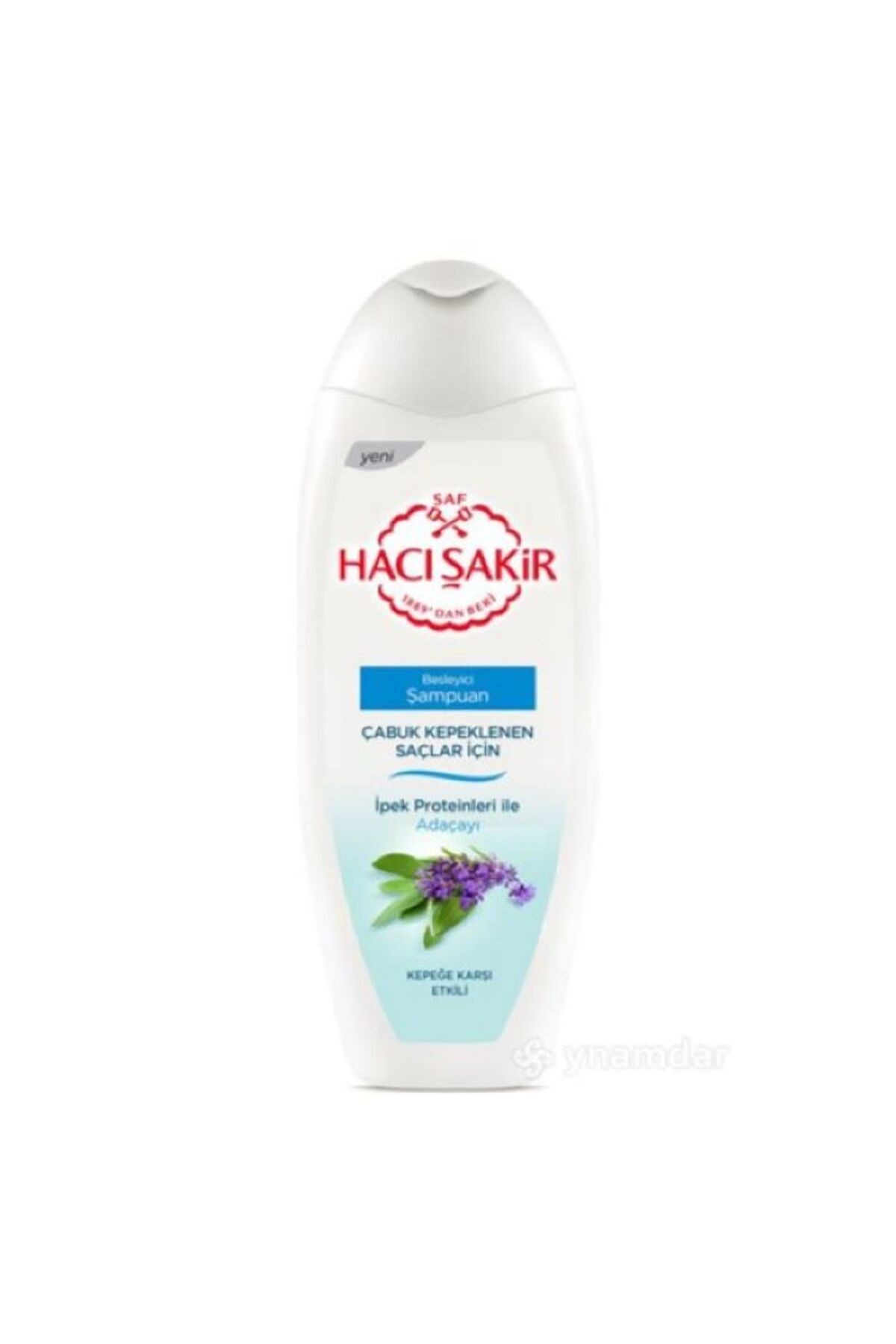 HACI ŞAKİR KEPEĞE KARŞI ETKİLİ 3 ADET 2 Sİ 1 ARADA DOĞAL ADAÇAYI VE İPEK PROTEİNİ ÖZÜ 500 ML